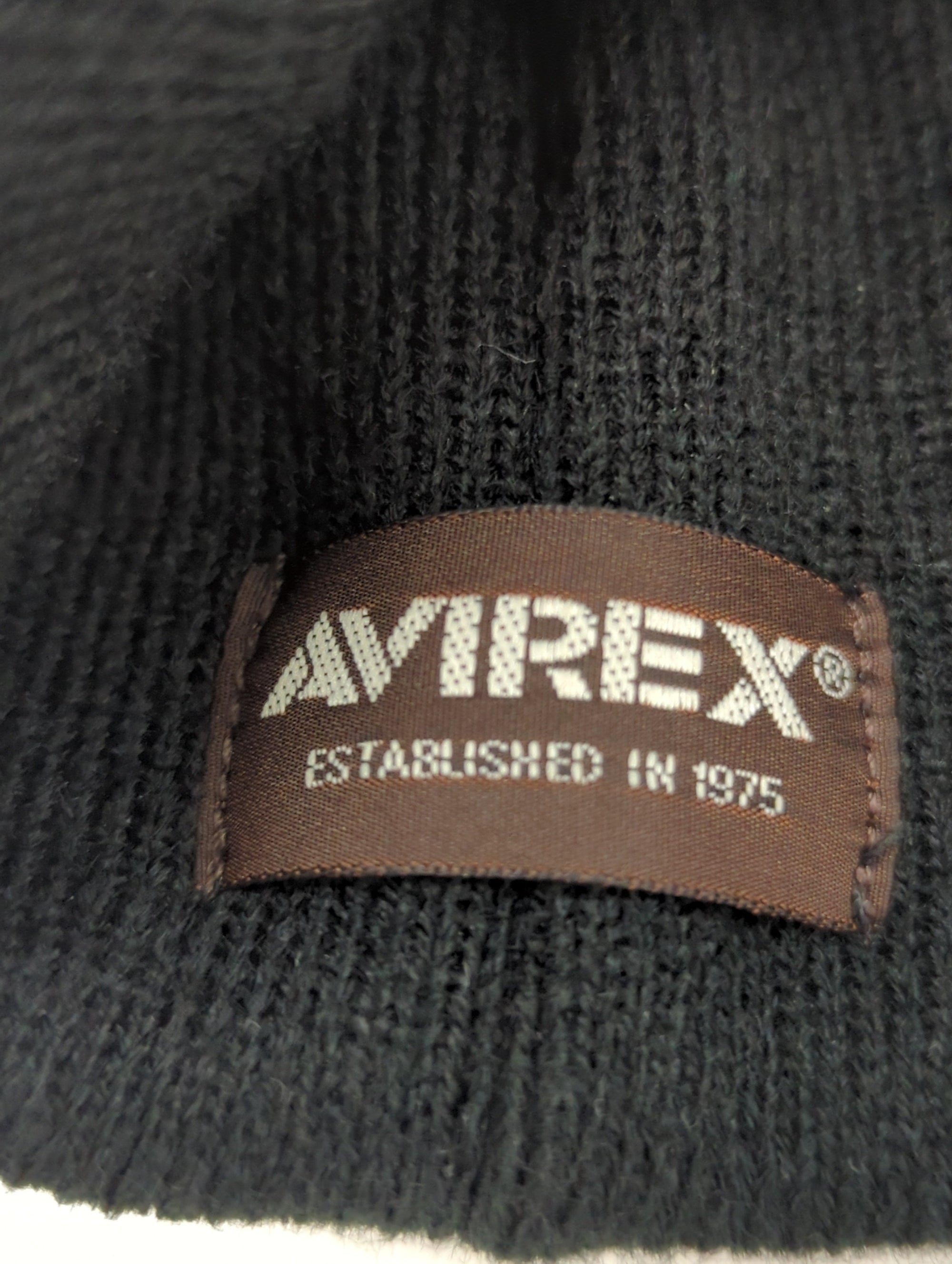 AVIREX / VARSITY RANDOM PATCH KNIT WATCH
