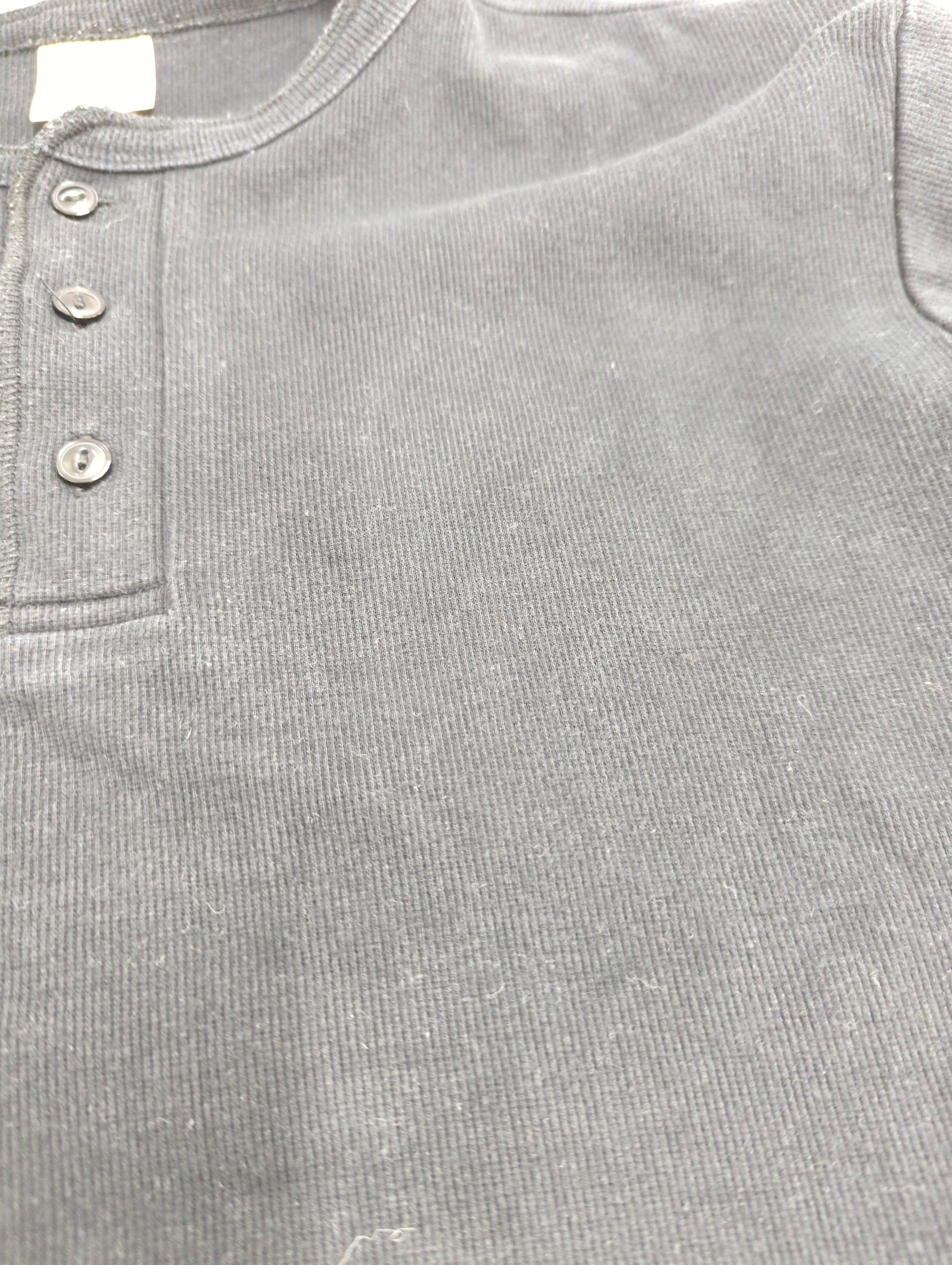AVIREX / 《DAILY/デイリー》RIB L/S HENLEY NECK T-SHIRT/リブ 長袖 ヘンリーネック Tシャツ デイリーウェア