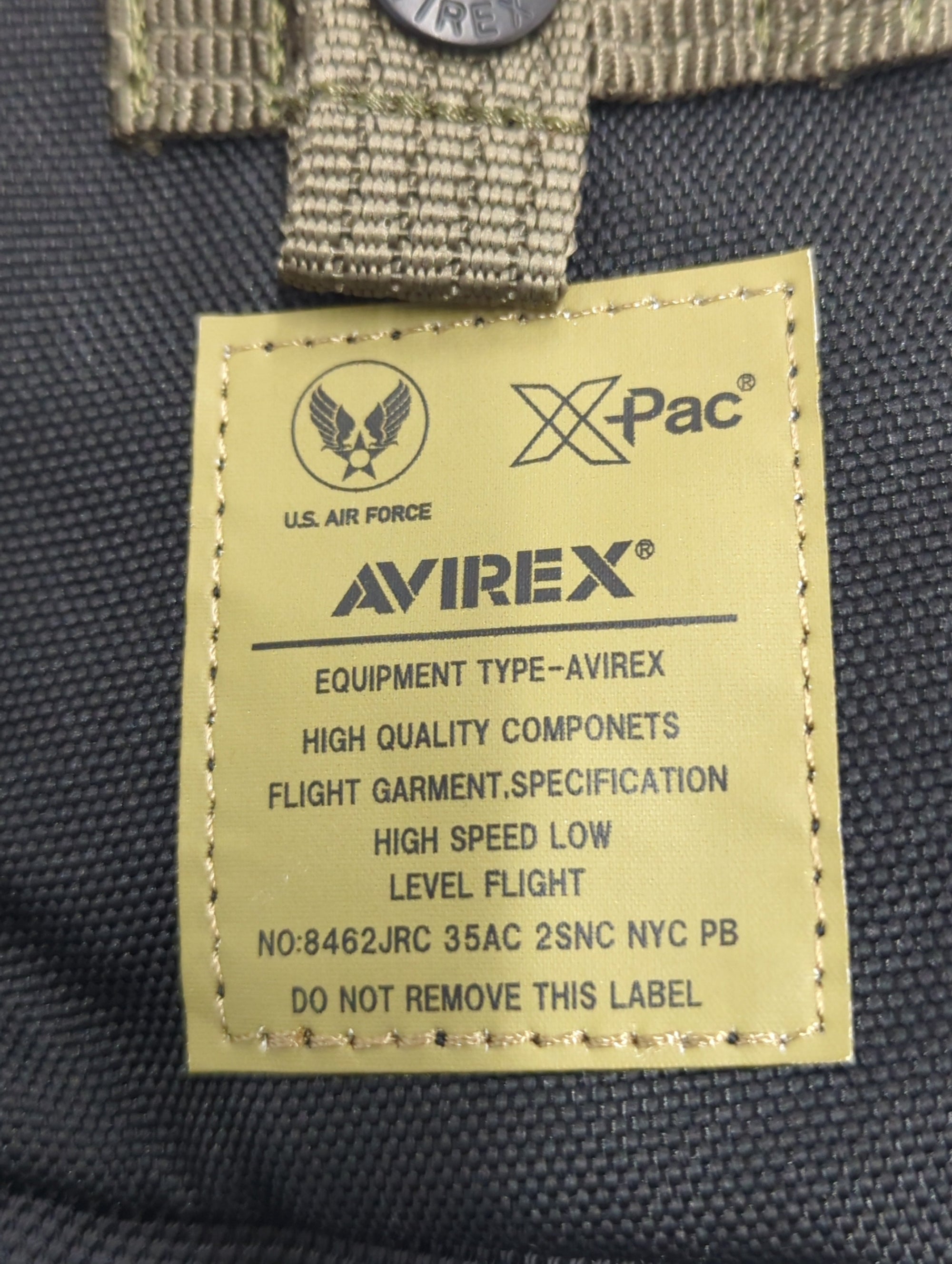AVIREX / 《REBUILD COLLECTION》CHAIK BAG / チョーク バッグ