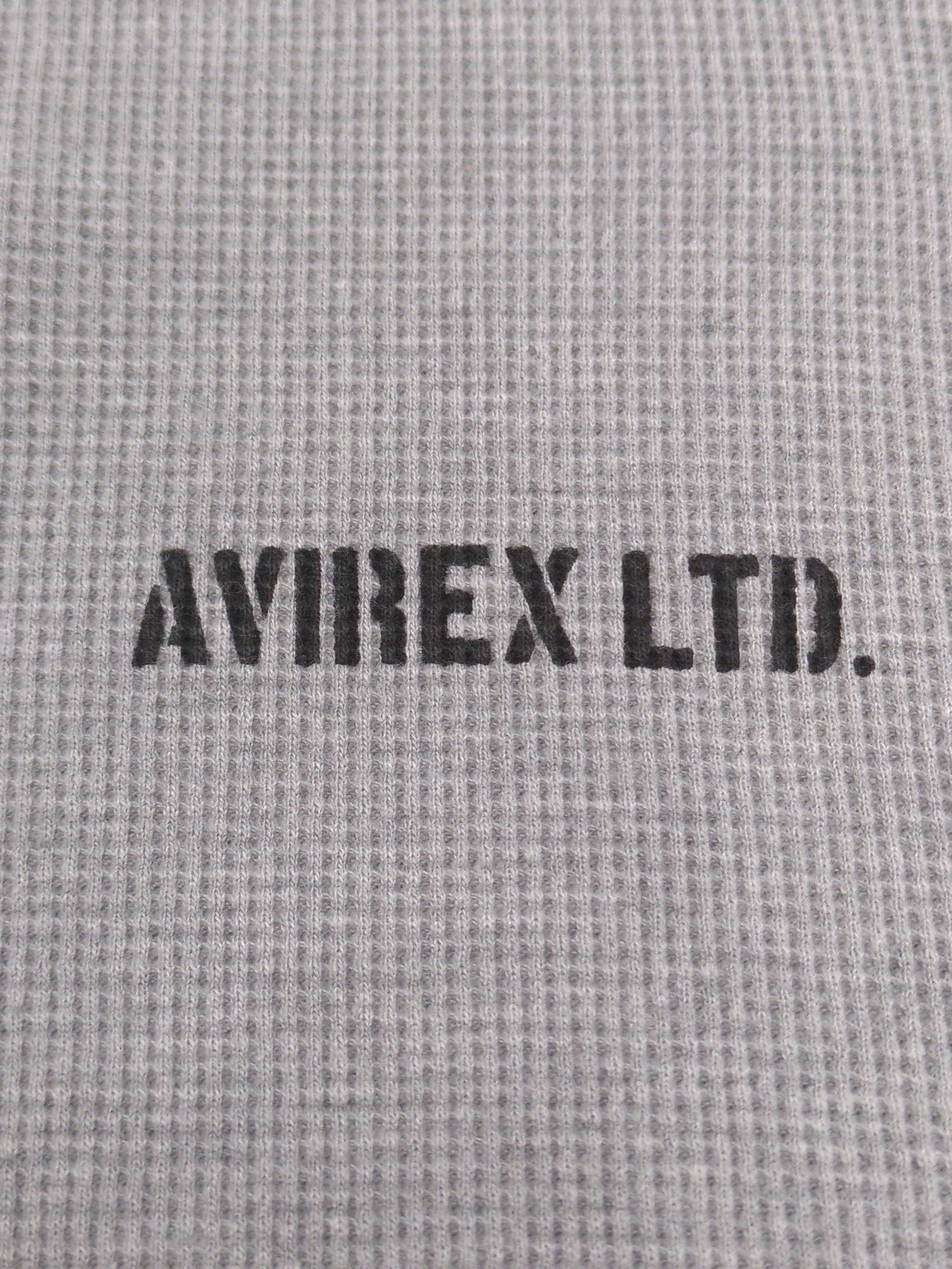 AVIREX / LONGSLEEVE WAFFLE T-SHIRT U.S.NAVY / 長袖 ワッフルTシャツ ユーエスネイビー / AVIREX /