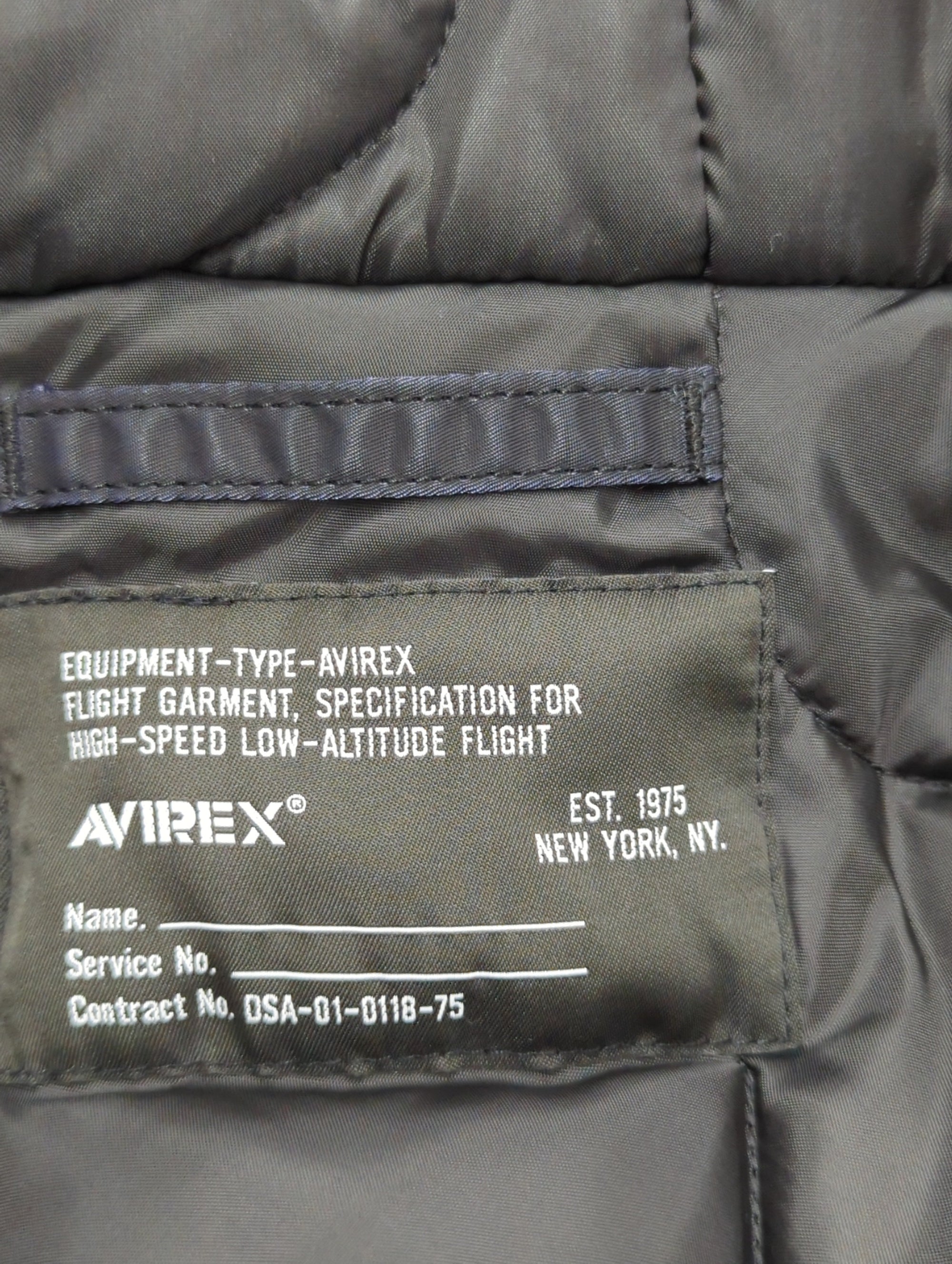 AVIREX / FADED J-CWFS CUSTOM JACKET/フェイディド J-CWFS カスタム