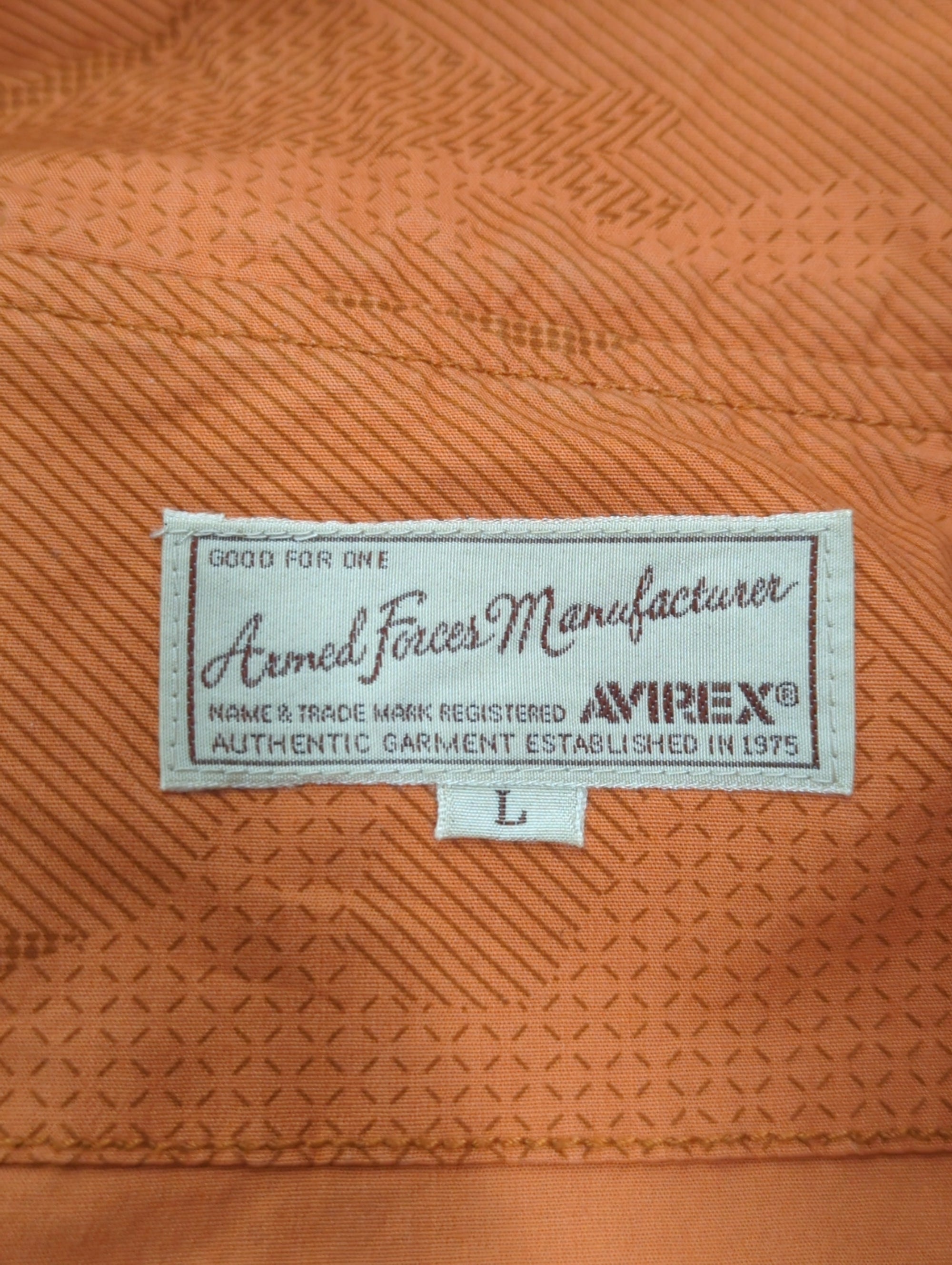 AVIREX / 2トーン 迷彩 ミリタリー ジップ シャツ/2TONE CAMOUFLAGE MILLITARY ZIP SHIRT