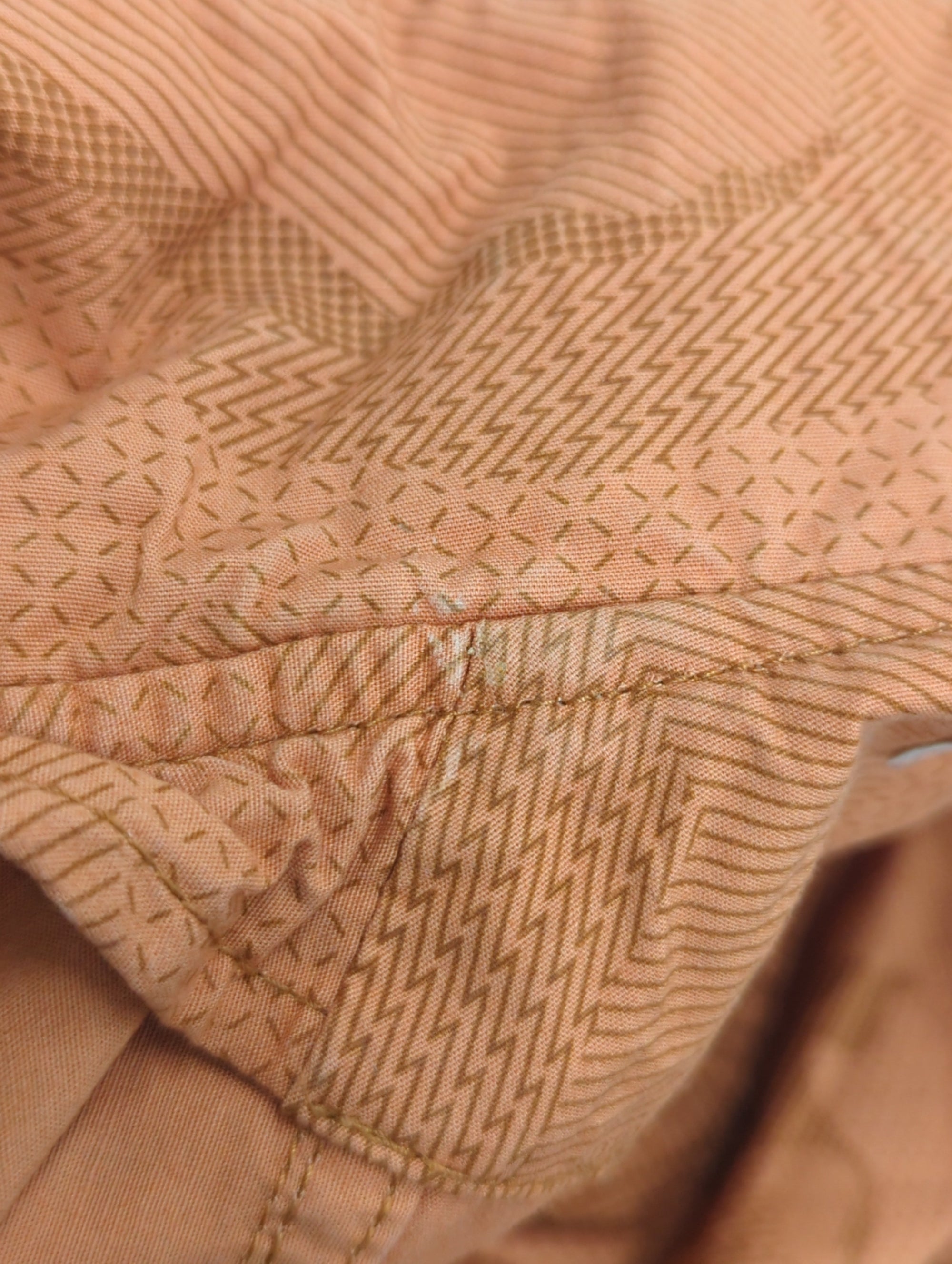 AVIREX / 2トーン 迷彩 ミリタリー ジップ シャツ/2TONE CAMOUFLAGE MILLITARY ZIP SHIRT