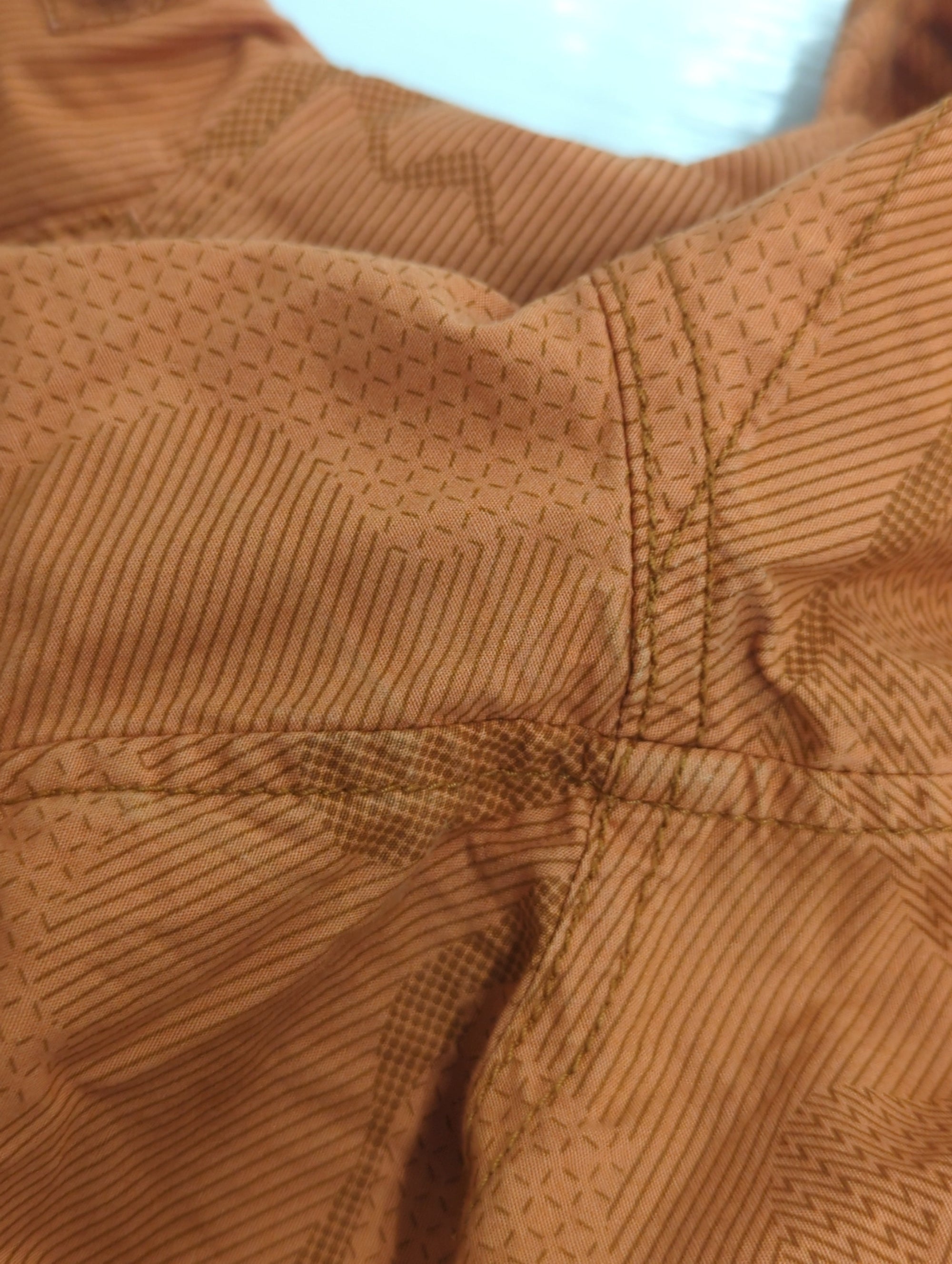AVIREX / 2トーン 迷彩 ミリタリー ジップ シャツ/2TONE CAMOUFLAGE MILLITARY ZIP SHIRT