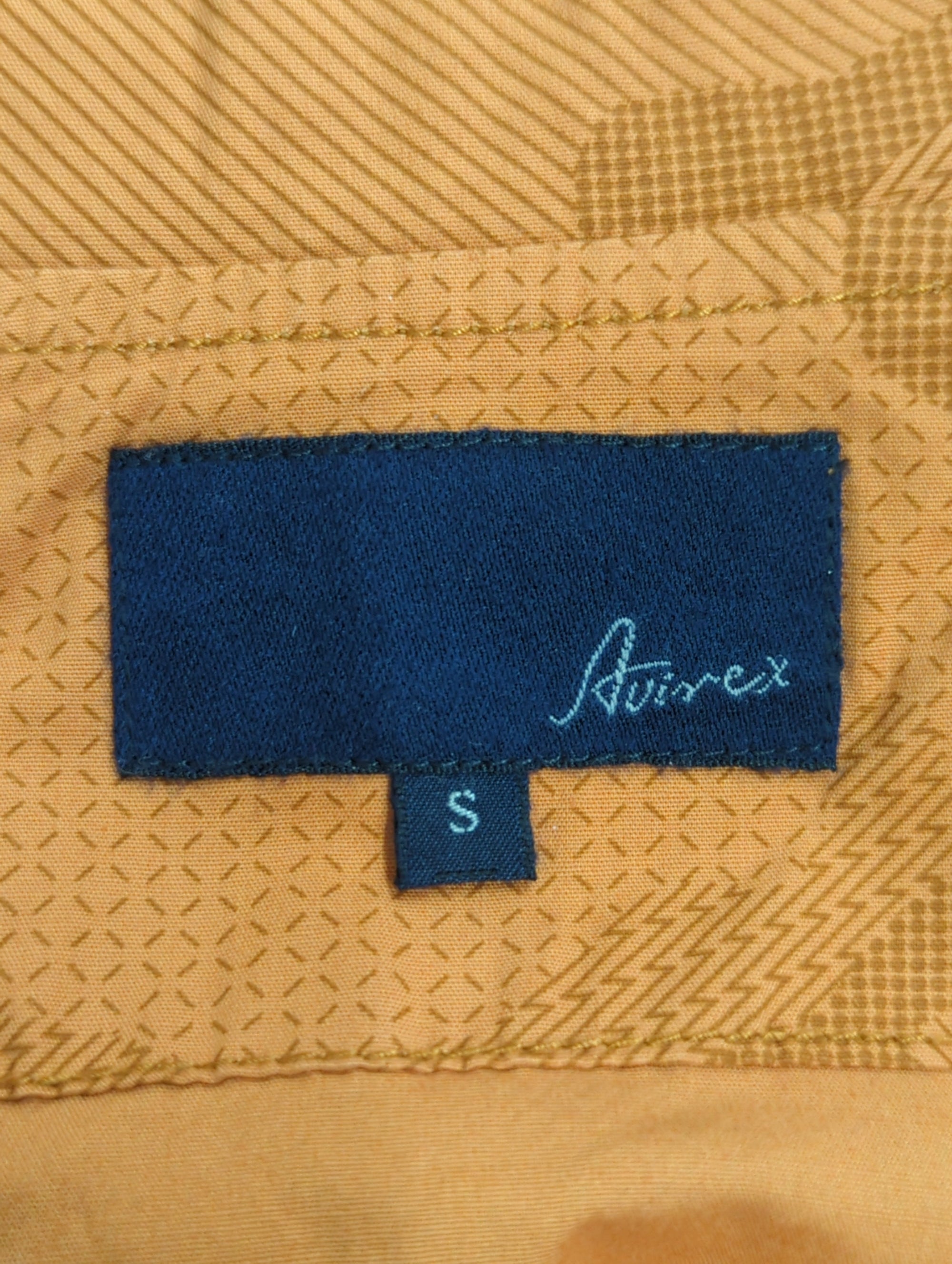 AVIREX / 2トーンカモフラージュ フロントジップ ミリタリーシャツ/MILLITARY SHIRT IN TWO TONE