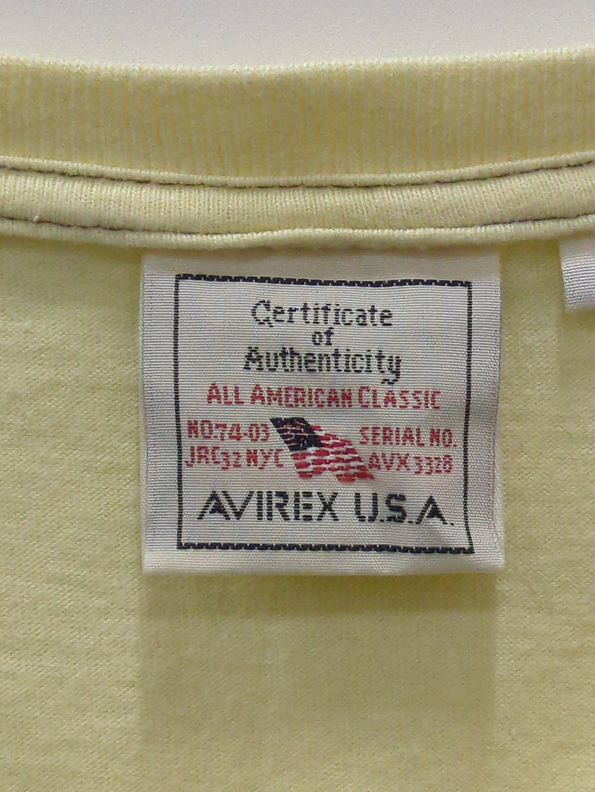 AVIREX / 半袖Tシャツ