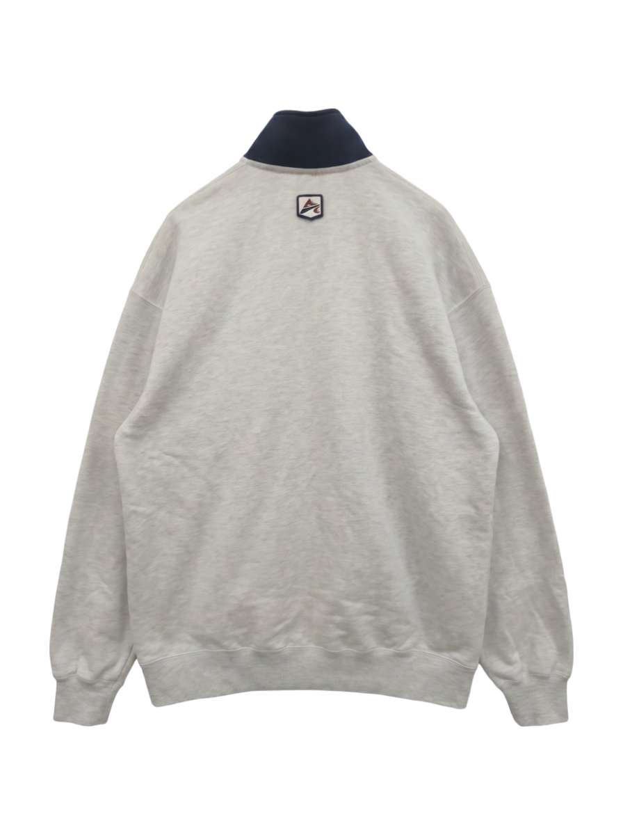 AVIREX / 《直営店限定》LOGO HALF ZIP SWEAT / ロゴ ハーフジップ スウェット