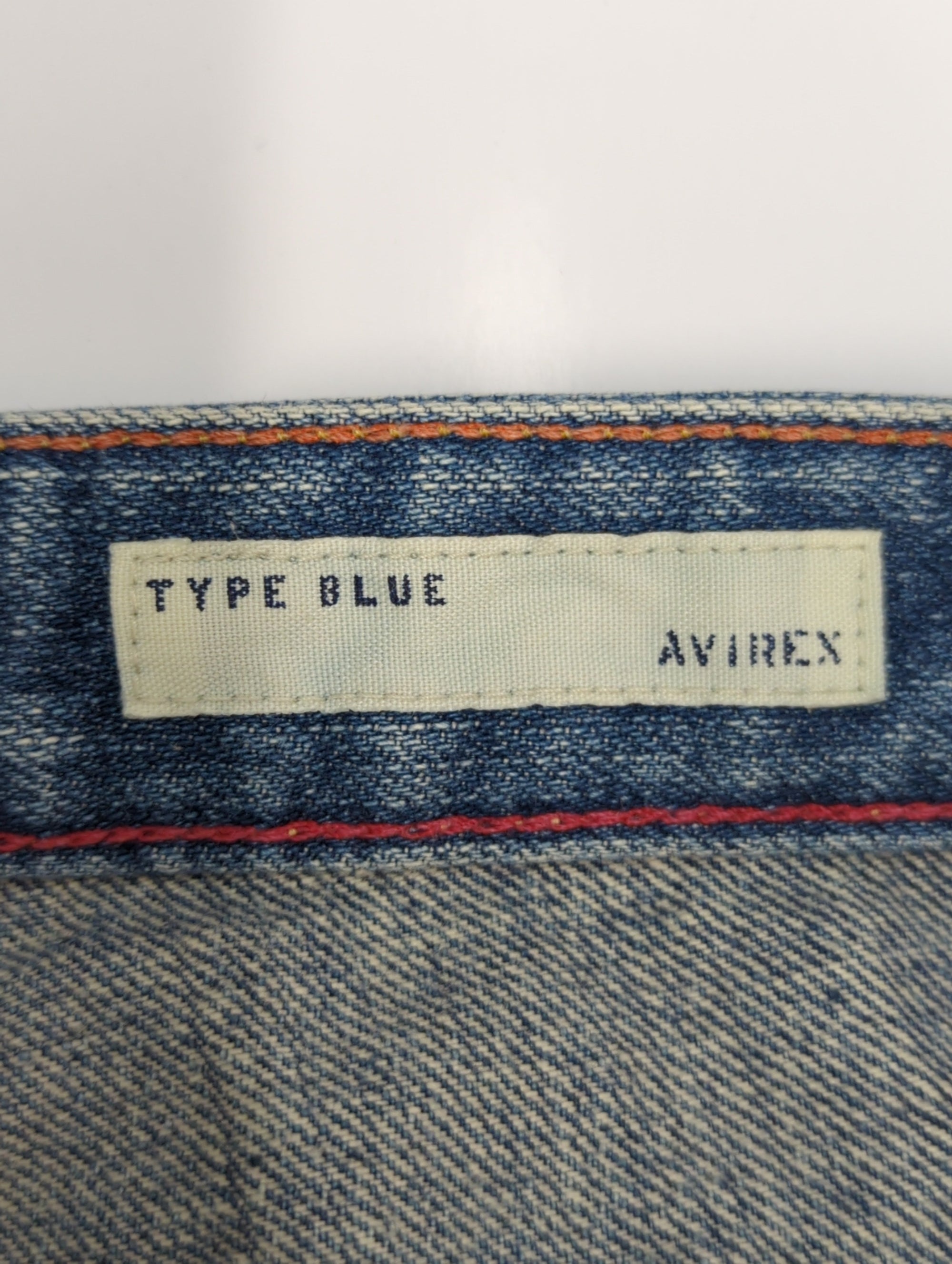 AVIREX / TYPE BLUE テーパード デニム パンツ/"MELLEY"TAPERED FIT