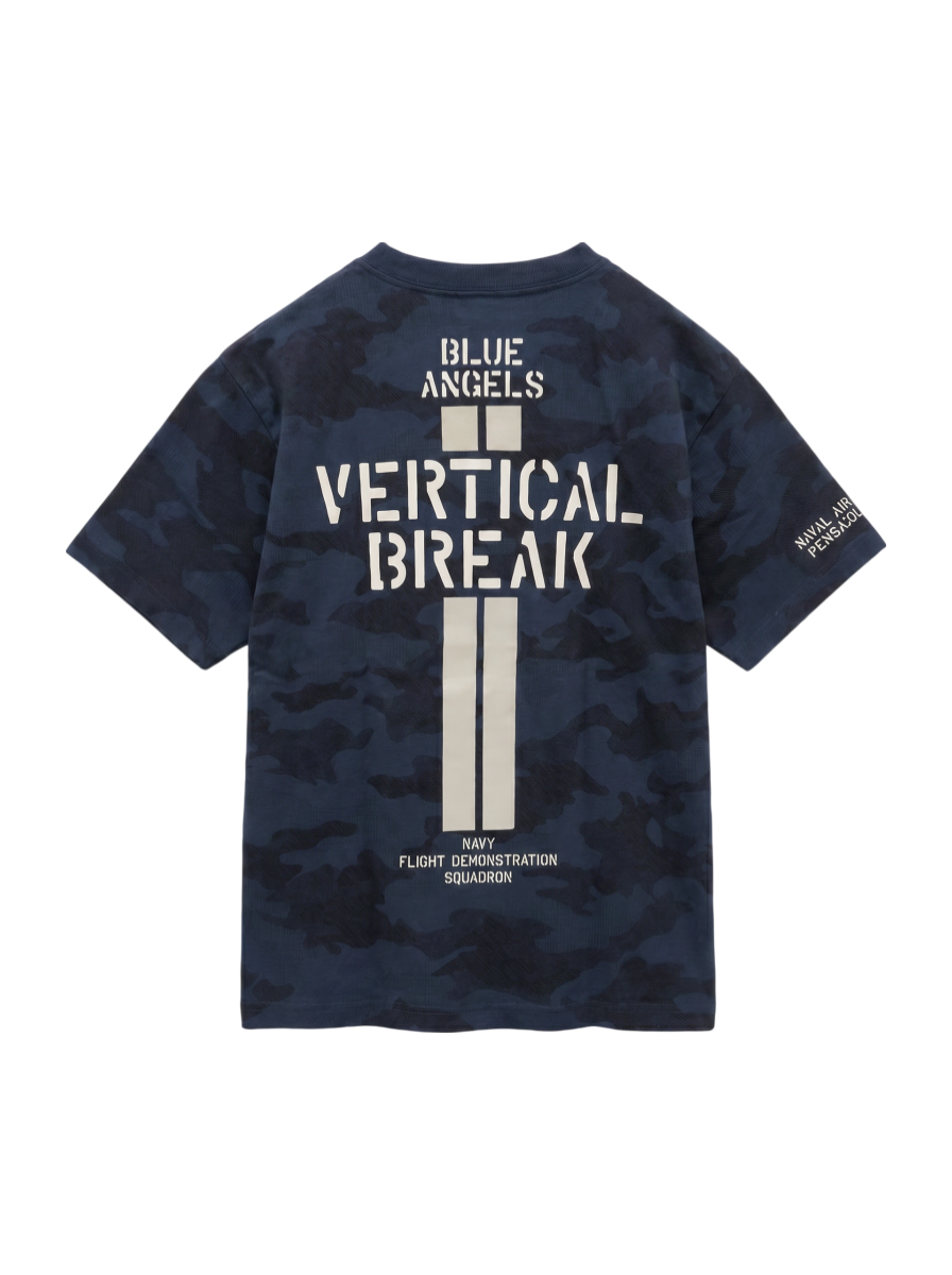 AVIREX / CAMO STENCIL T-SHIRT VERTICAL BREAK / カモ ステンシル Tシャツ バーティカル ブレイク /