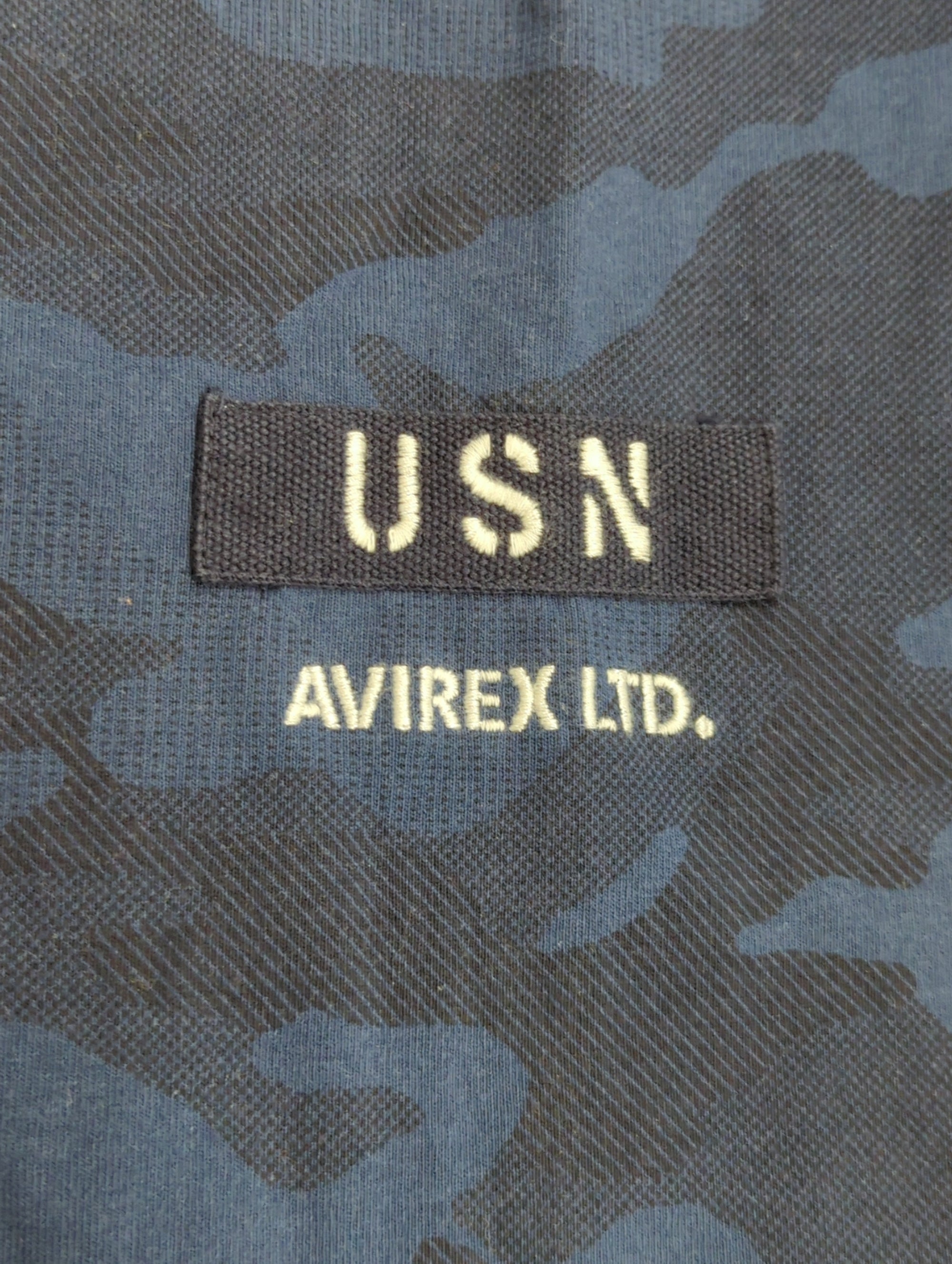 AVIREX / CAMO STENCIL T-SHIRT VERTICAL BREAK / カモ ステンシル Tシャツ バーティカル ブレイク /