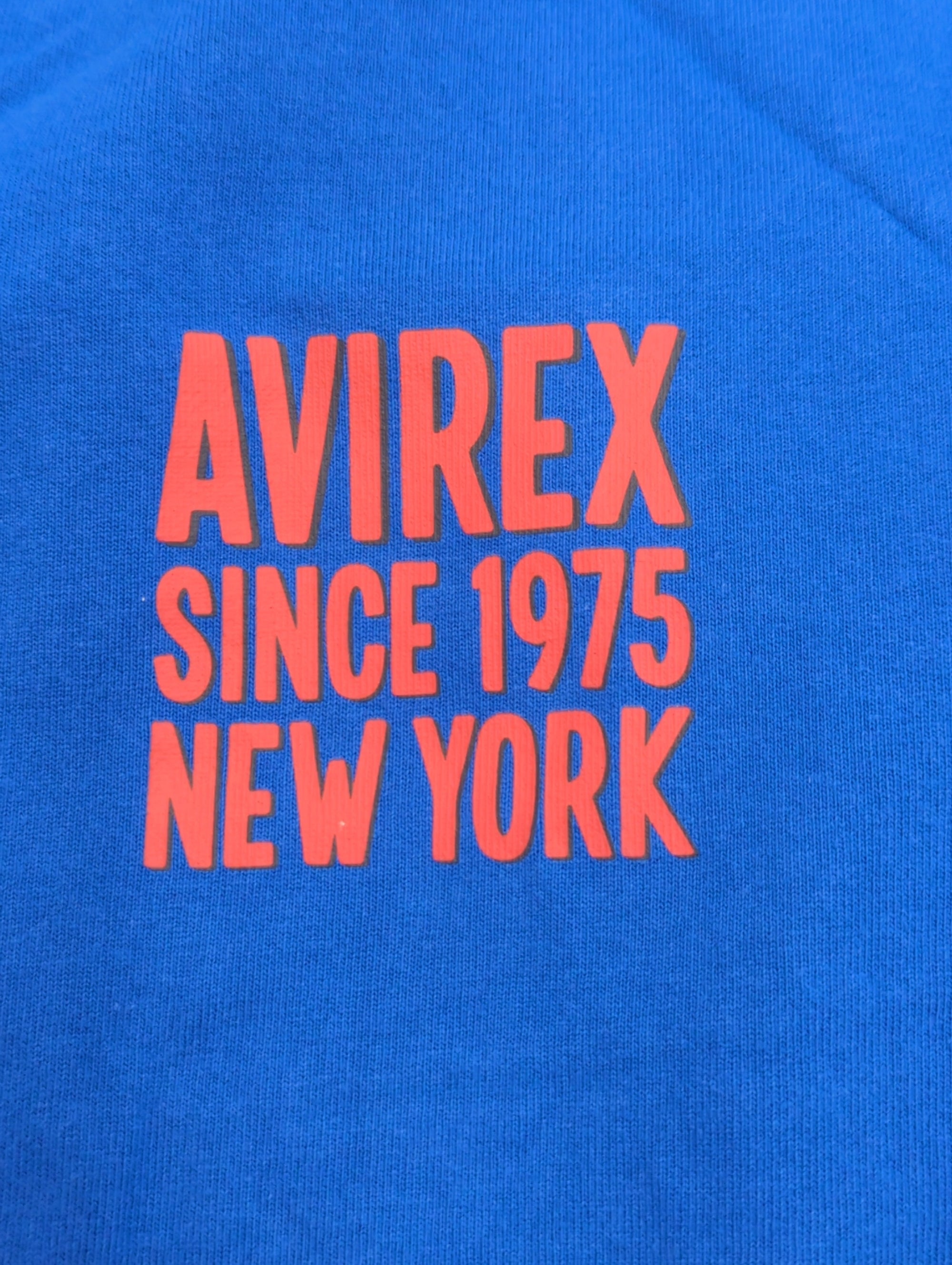 AVIREX / BIG LOGO CREW NECK T-SHIRT / ビッグロゴ クルーネック Tシャツ