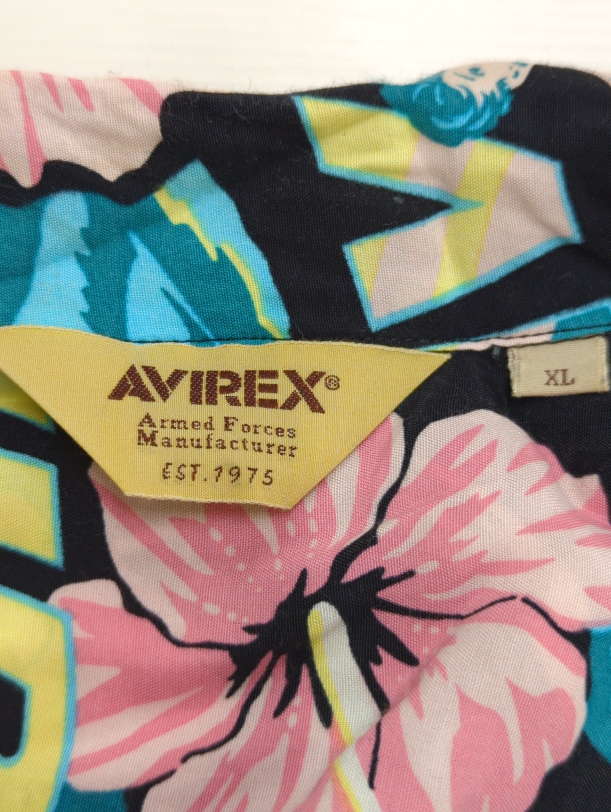 AVIREX / SH SS PINUP GIRL HAWAIIAN SH