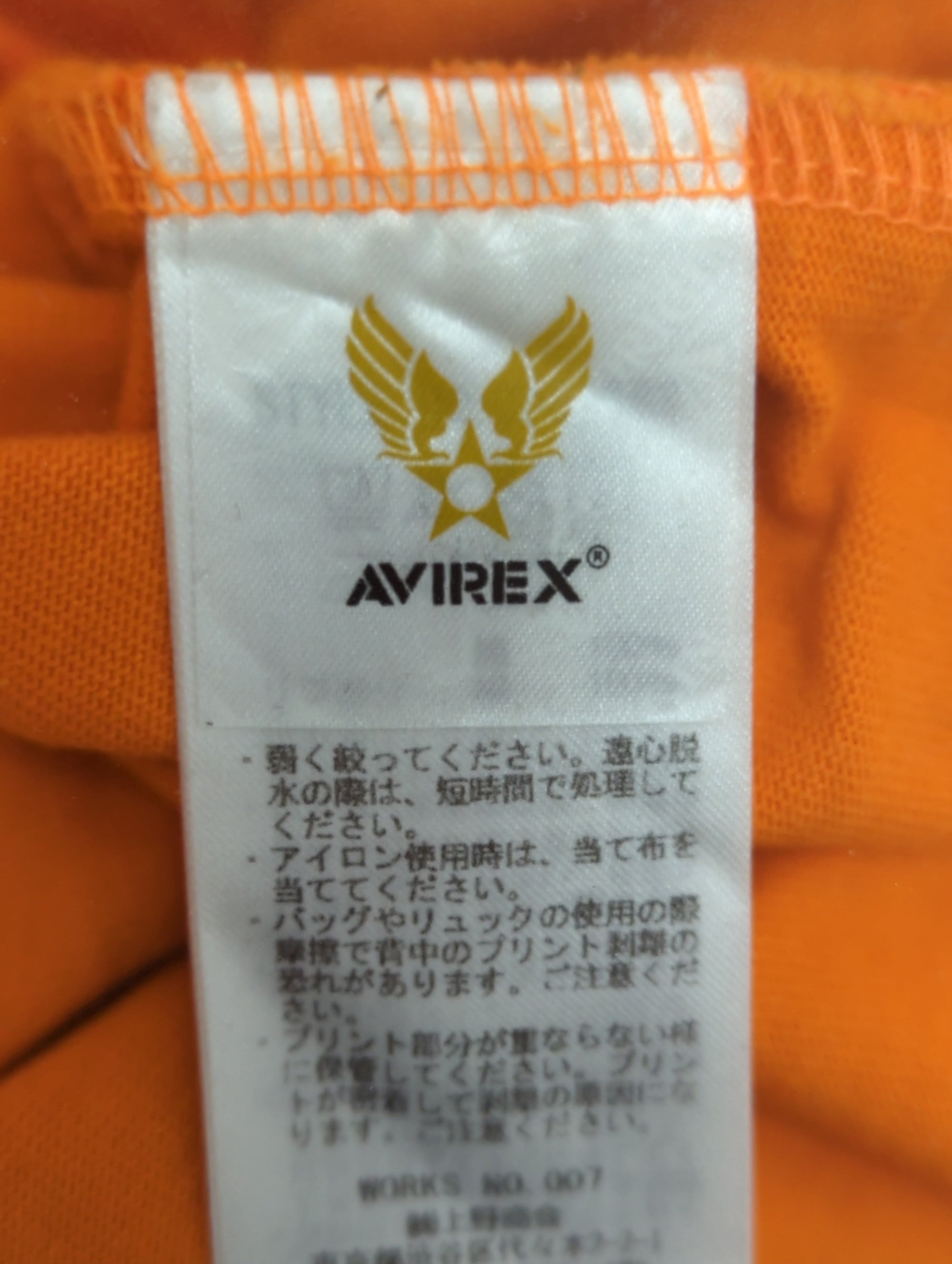 AVIREX / # ECDP S/S TEE FLIGHT MECHANIC