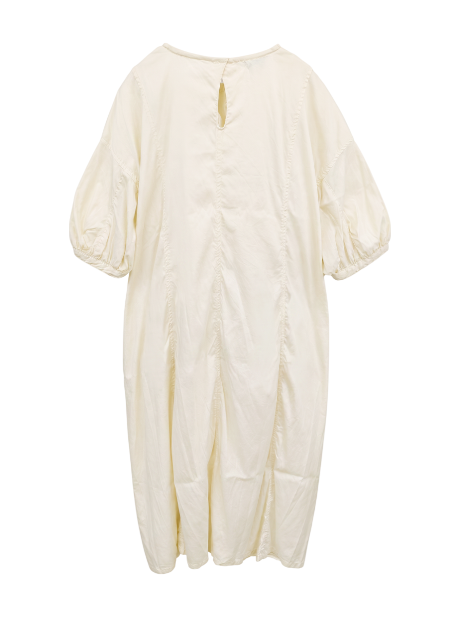 AVIREX / 《直営店限定》VOLUME SLEEVE TENCEL ONEPIECE/ ボリュームスリーブテンセルワンピース