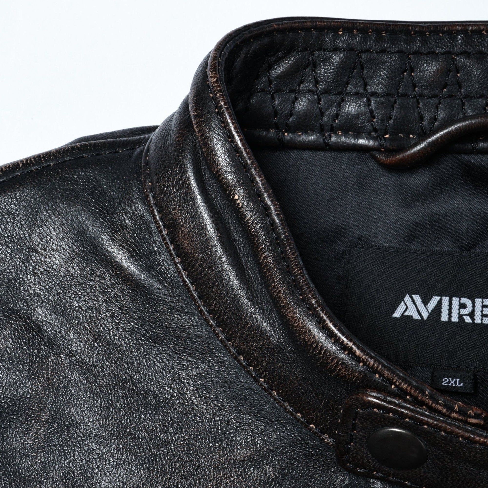 AVIREX / 《直営店限定》エイジド レザー シングル ライダース / AGED LEATHER SINGLE RIDERS