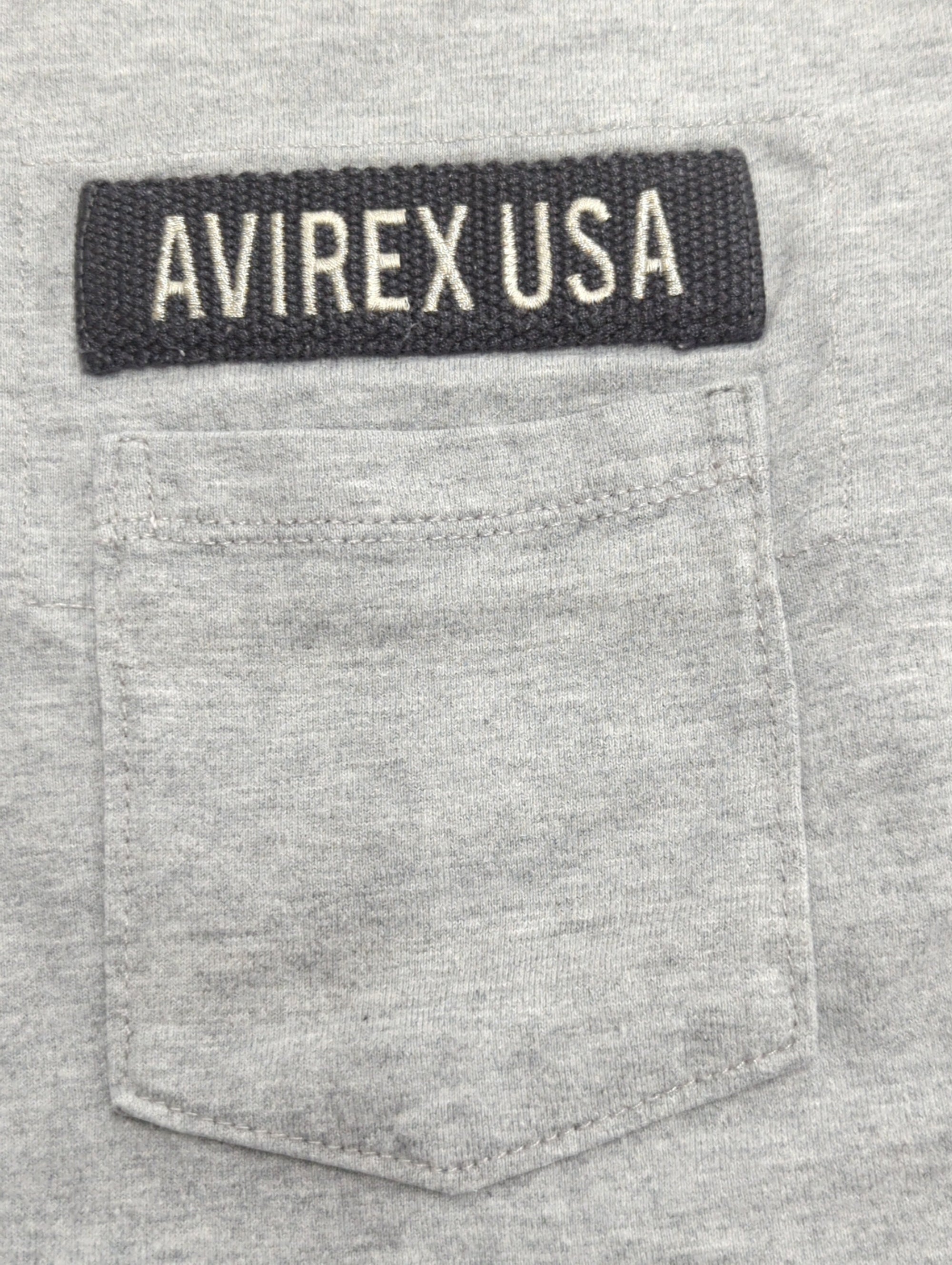 AVIREX / avirex/アヴィレックス/メンズ/FATIGUE L/S V-NECK T-SHIRT/ファティーグ 長袖 Vネック Tシャツ