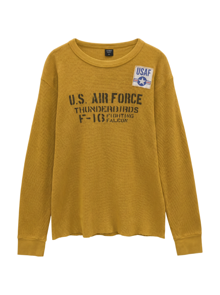 AVIREX / WAFFLE L/S T-SHIRT SB F-10 / ワッフル ロングスリーブ Tシャツ SB F-10
