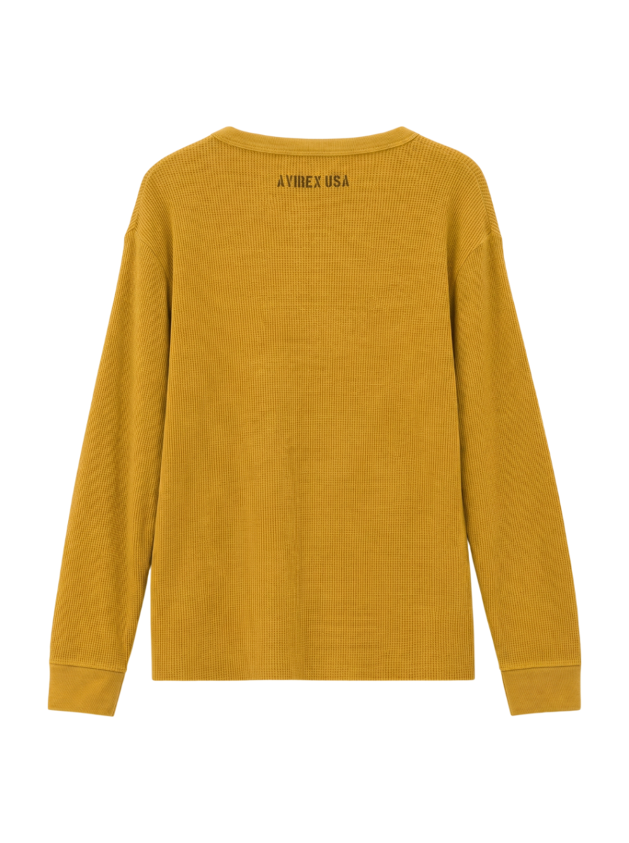 AVIREX / WAFFLE L/S T-SHIRT SB F-10 / ワッフル ロングスリーブ Tシャツ SB F-10