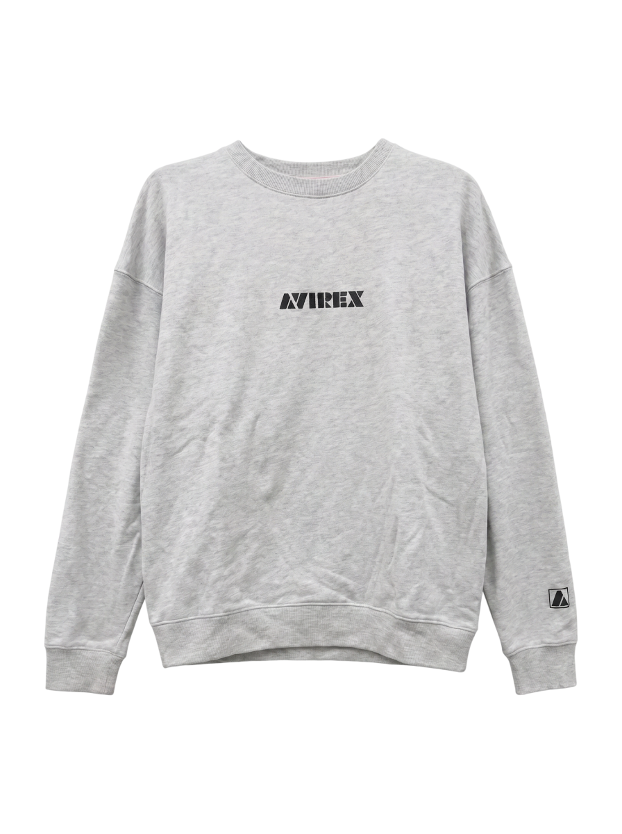 AVIREX /ロゴ スウェット/LOGO SWET