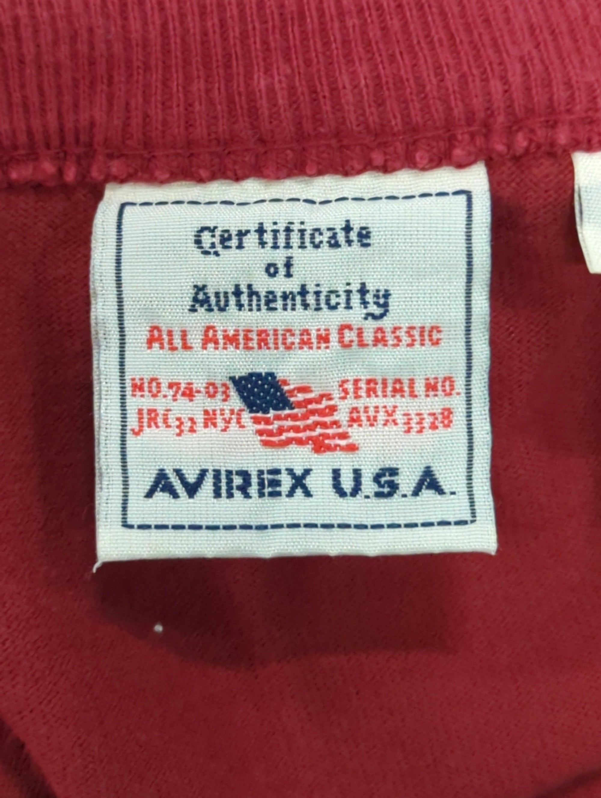 AVIREX / ファティーグ Tシャツ/FATIGUE T-SHIRT