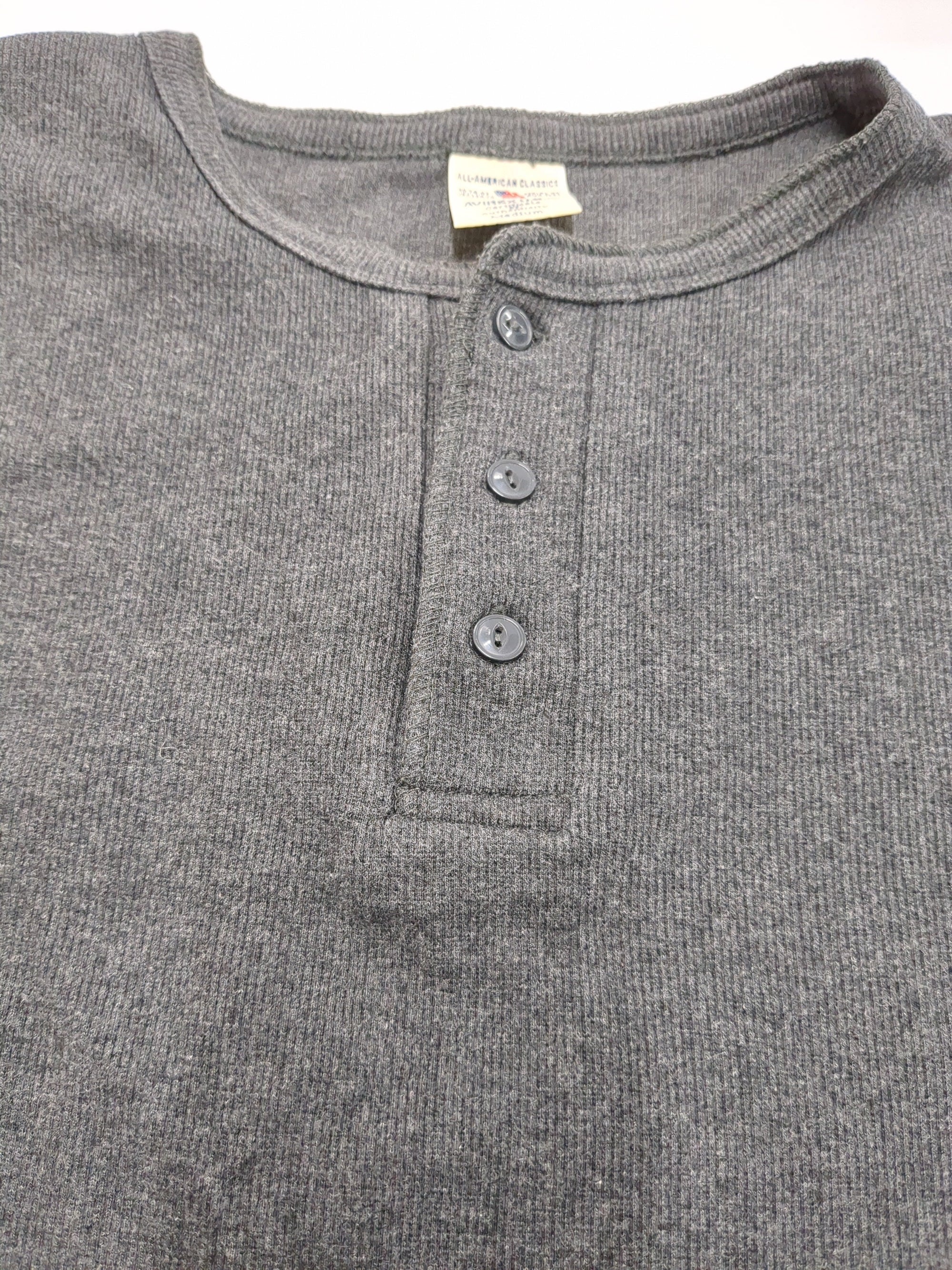 AVIREX / 《DAILY/デイリー》RIB S/S HENLEY NECK T-SHIRT/リブ 半袖 ヘンリーネック Tシャツ デイリーウェア