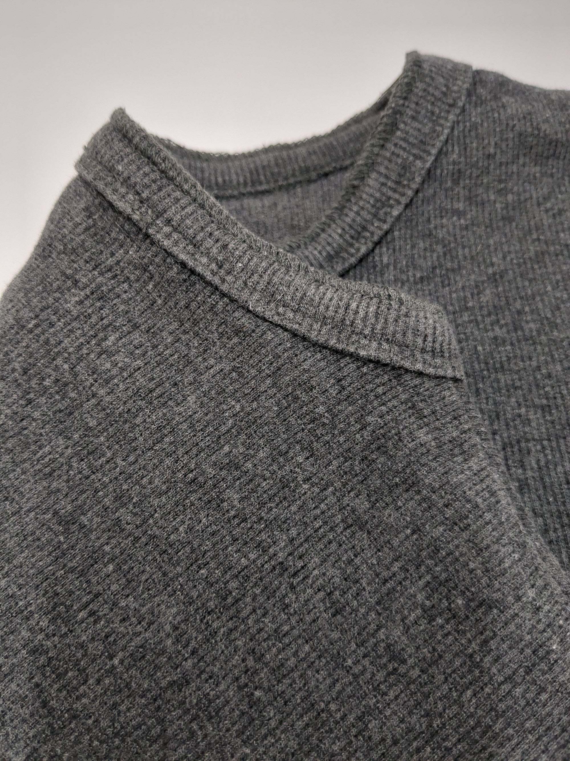 AVIREX / 《DAILY/デイリー》RIB S/S HENLEY NECK T-SHIRT/リブ 半袖 ヘンリーネック Tシャツ デイリーウェア