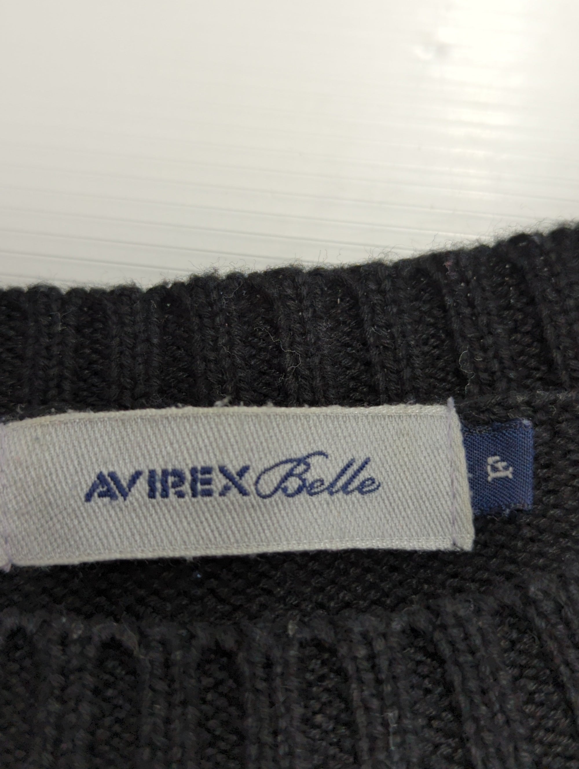 AVIREX / SH/ドルマンスリーブ ロゴニットセーター/DOLMAN SLEEVES LOGO KNIT