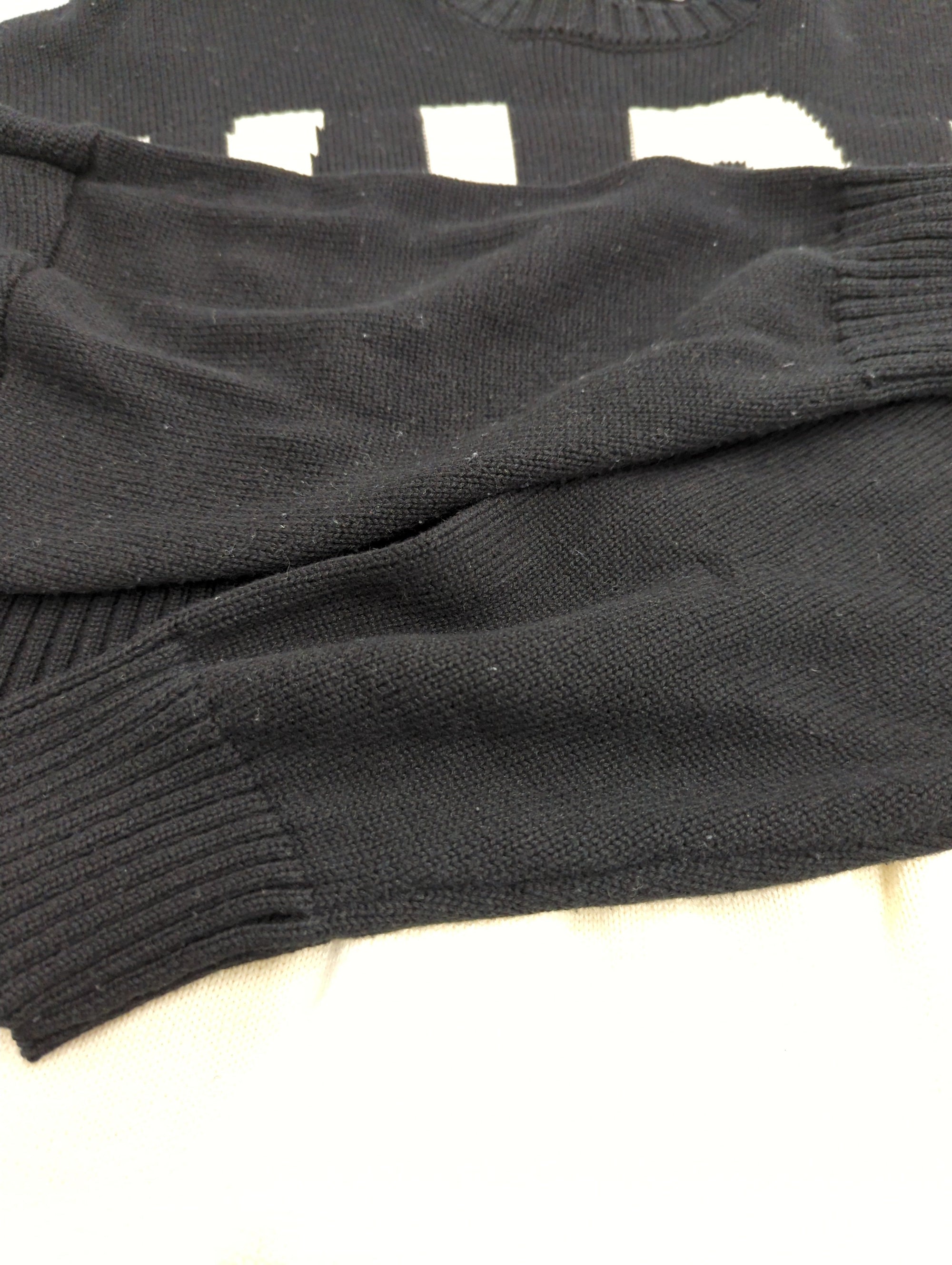 AVIREX / SH/ドルマンスリーブ ロゴニットセーター/DOLMAN SLEEVES LOGO KNIT