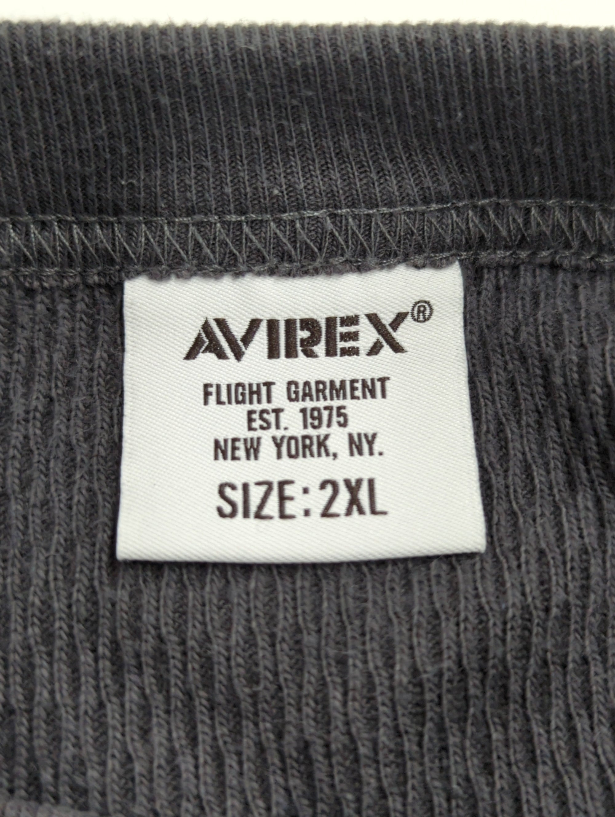 AVIREX / HONEYCOMB WAFFLE T-SHIRT USAF / ハニカム ワッフル Tシャツ USAF