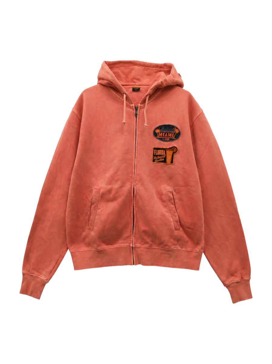 AVIREX / LONG SLEEVE FADE MIAMI PATCH PARKA