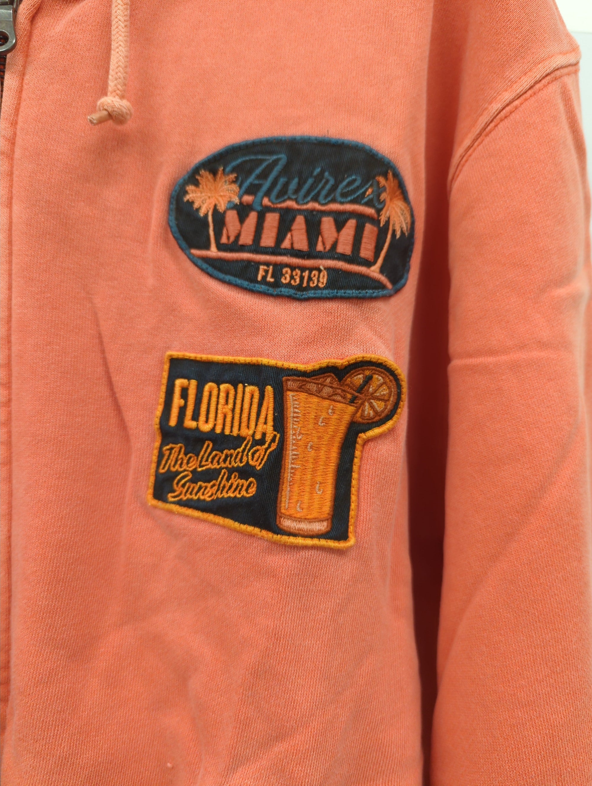AVIREX / LONG SLEEVE FADE MIAMI PATCH PARKA