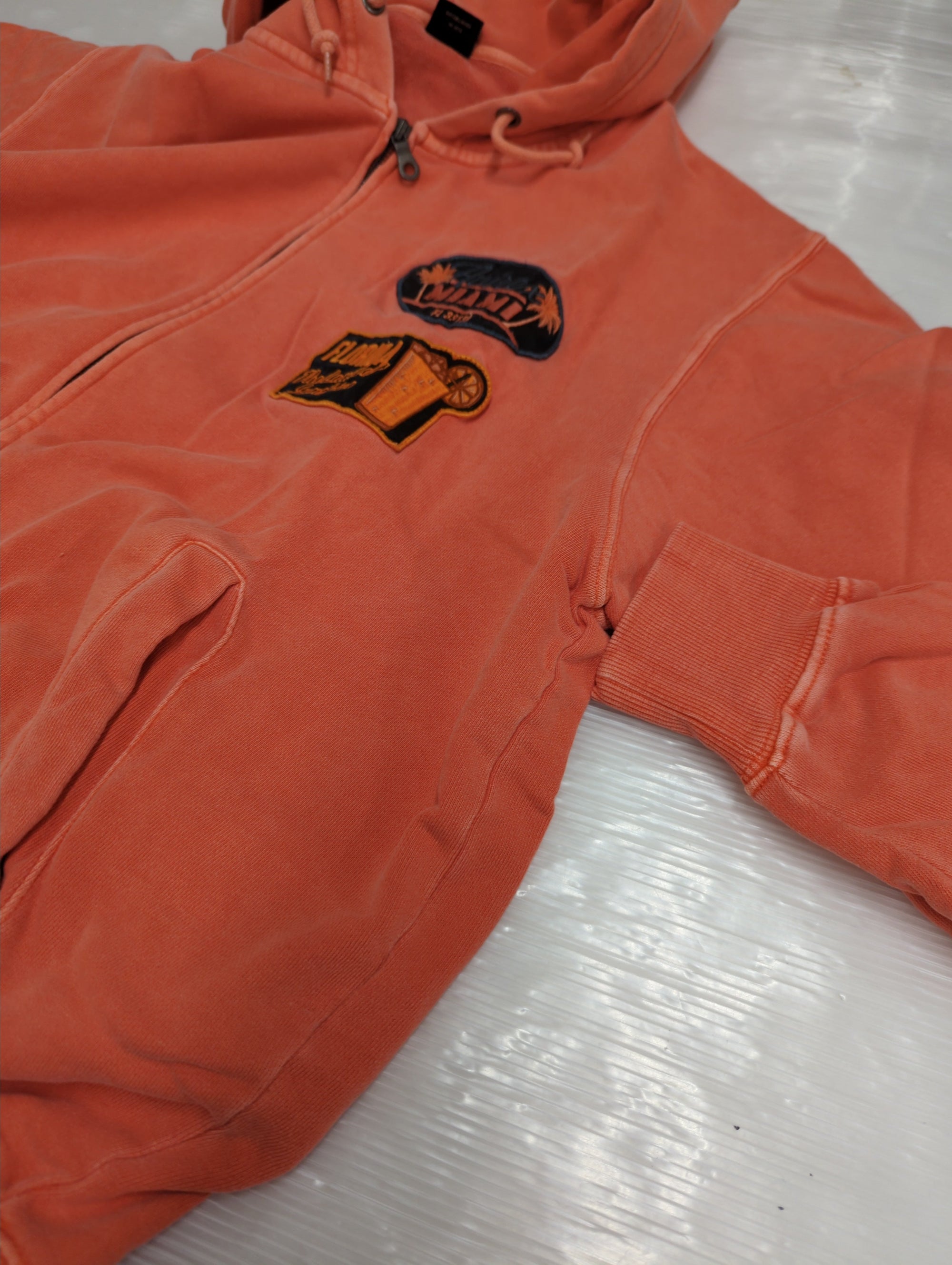AVIREX / LONG SLEEVE FADE MIAMI PATCH PARKA
