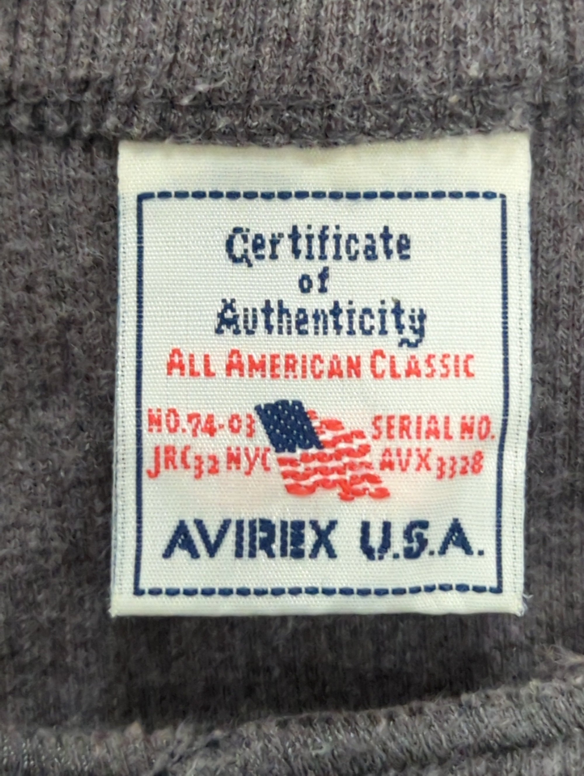 AVIREX / 半袖Tシャツ