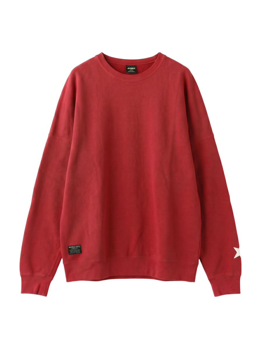 AVIREX / 【WEB&DEPOT限定】ビッグロゴ クルーネック スウェット/BIG LOGO CREW NECK SWEAT
