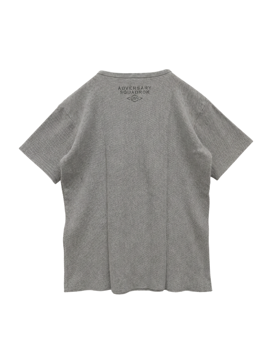 AVIREX / 【直営店舗限定】ハニカムワッフル Vネック Tシャツ チャレンジャース