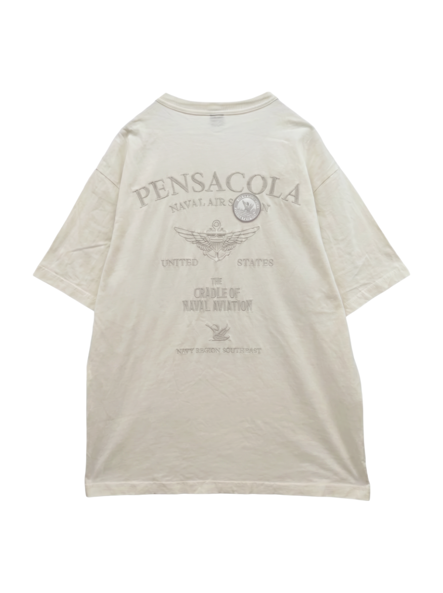 AVIREX / 《直営店限定》FADE WASH T-SHIRT "PENSACOLA" / フェードウォッシュ Tシャツ "ペンサコーラ" / AVIRE