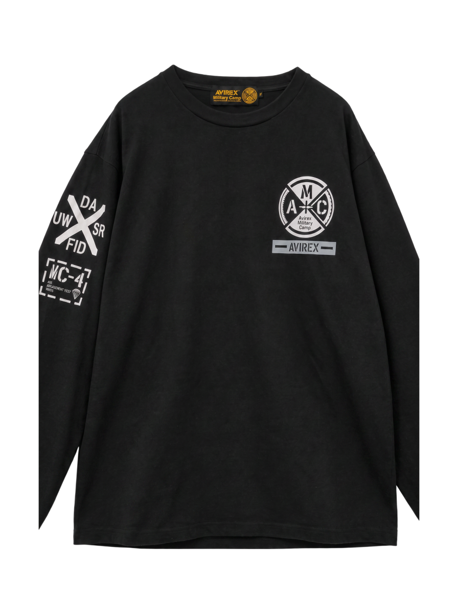 AVIREX / クルーネックTシャツ ハロ/CREW NECK T-SHIRT HALO【Avirex Military Camp】