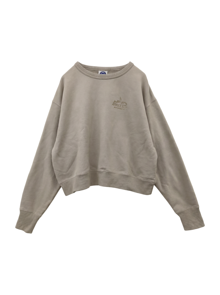AVIREX / VARSITY LOGO CREW SWEAT NYC/バーシティーロゴ クルースウェット NYC