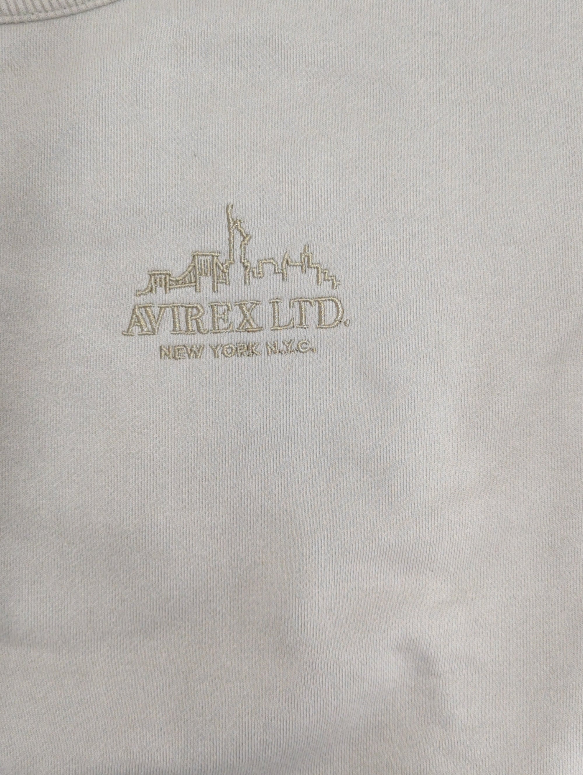 AVIREX / VARSITY LOGO CREW SWEAT NYC/バーシティーロゴ クルースウェット NYC
