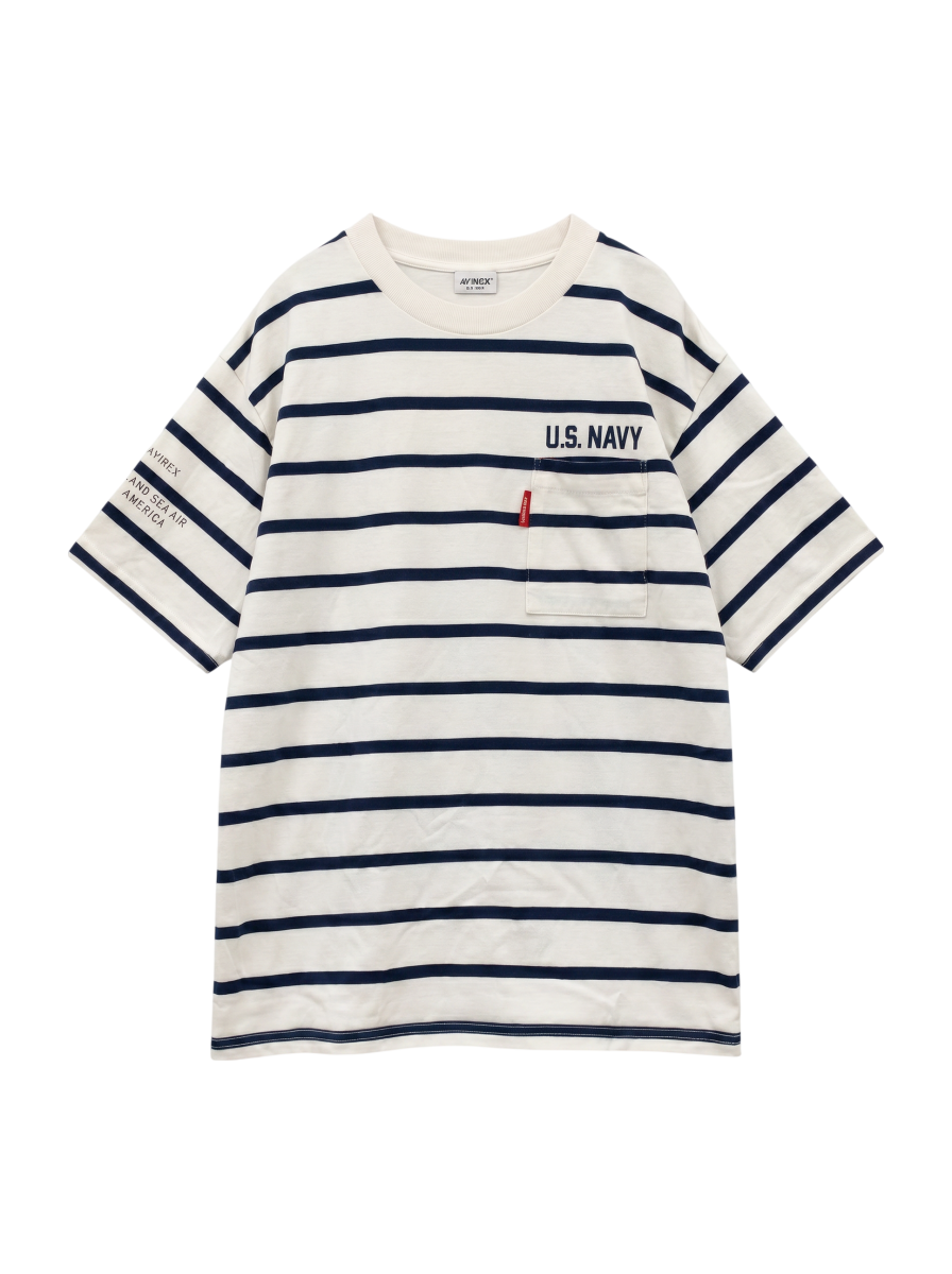 AVIREX / NAVAL POCKET S/S T-SHIRT / ネイバル ポケット 半袖 Tシャツ / AVIREX / アヴィレックス