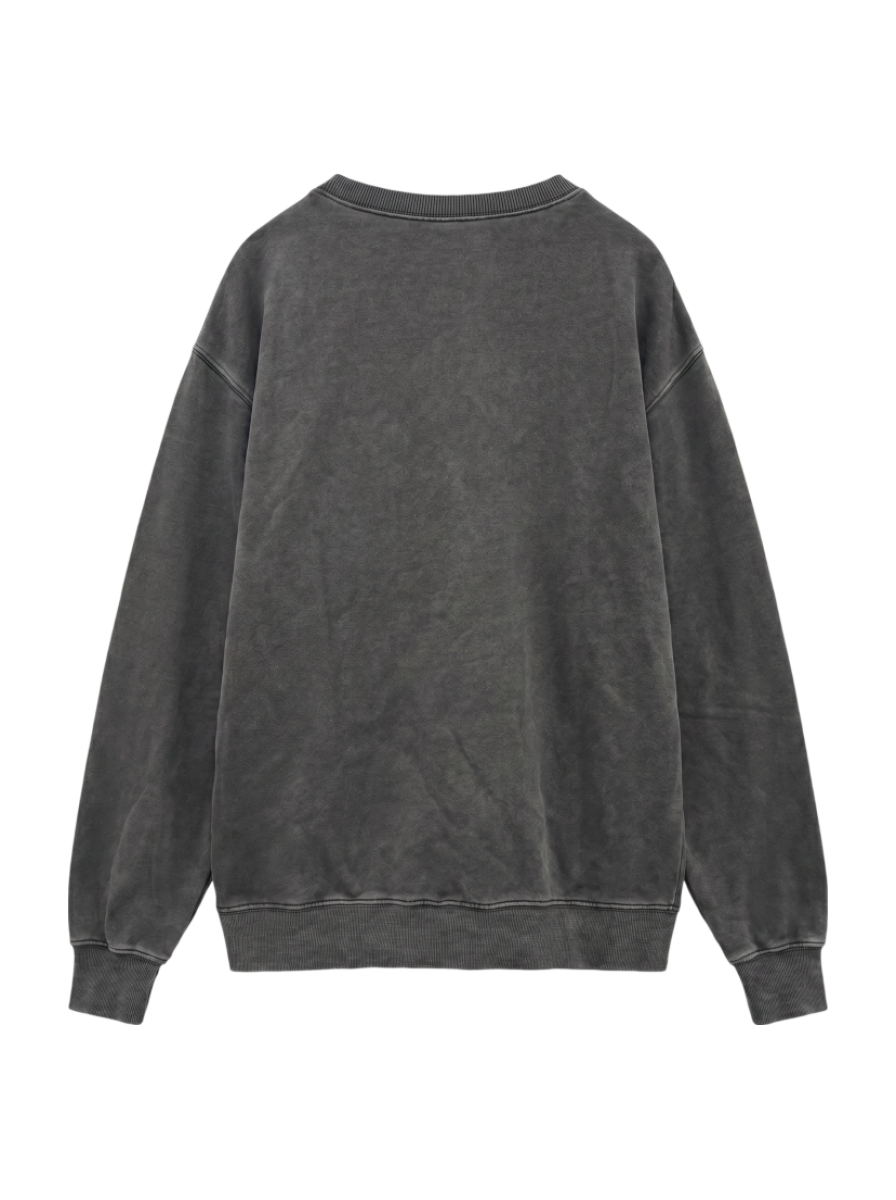 AVIREX / 《DAILY/デイリー》FADE WASH CREW NECK SWEAT / フェード ウォッシュ クルーネック スウェット
