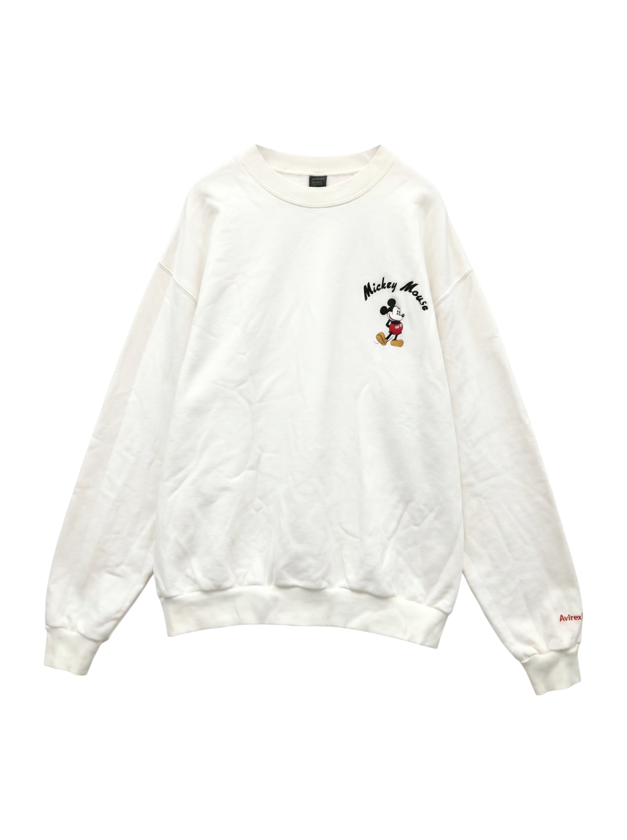 AVIREX / 《Disney Collection》CREW NECK SWEAT