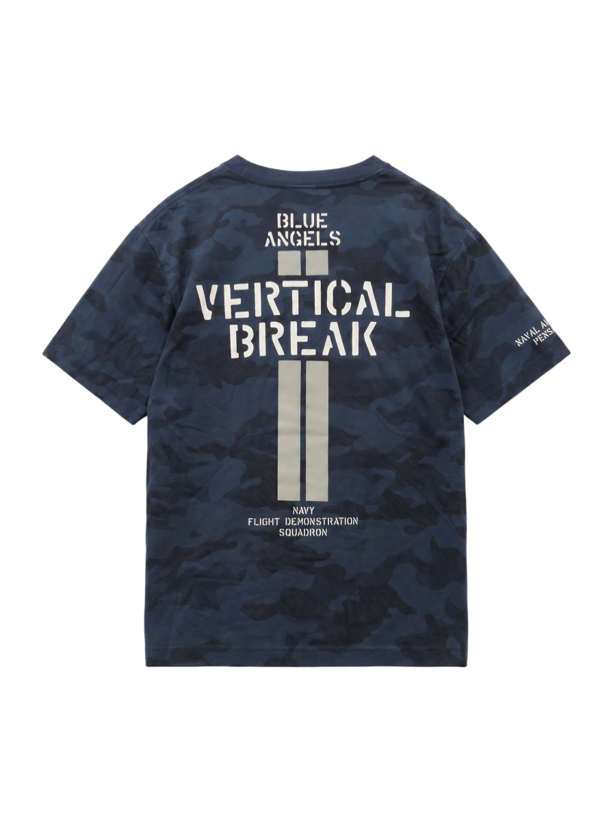 AVIREX / CAMO STENCIL T-SHIRT VERTICAL BREAK / カモ ステンシル Tシャツ バーティカル ブレイク /