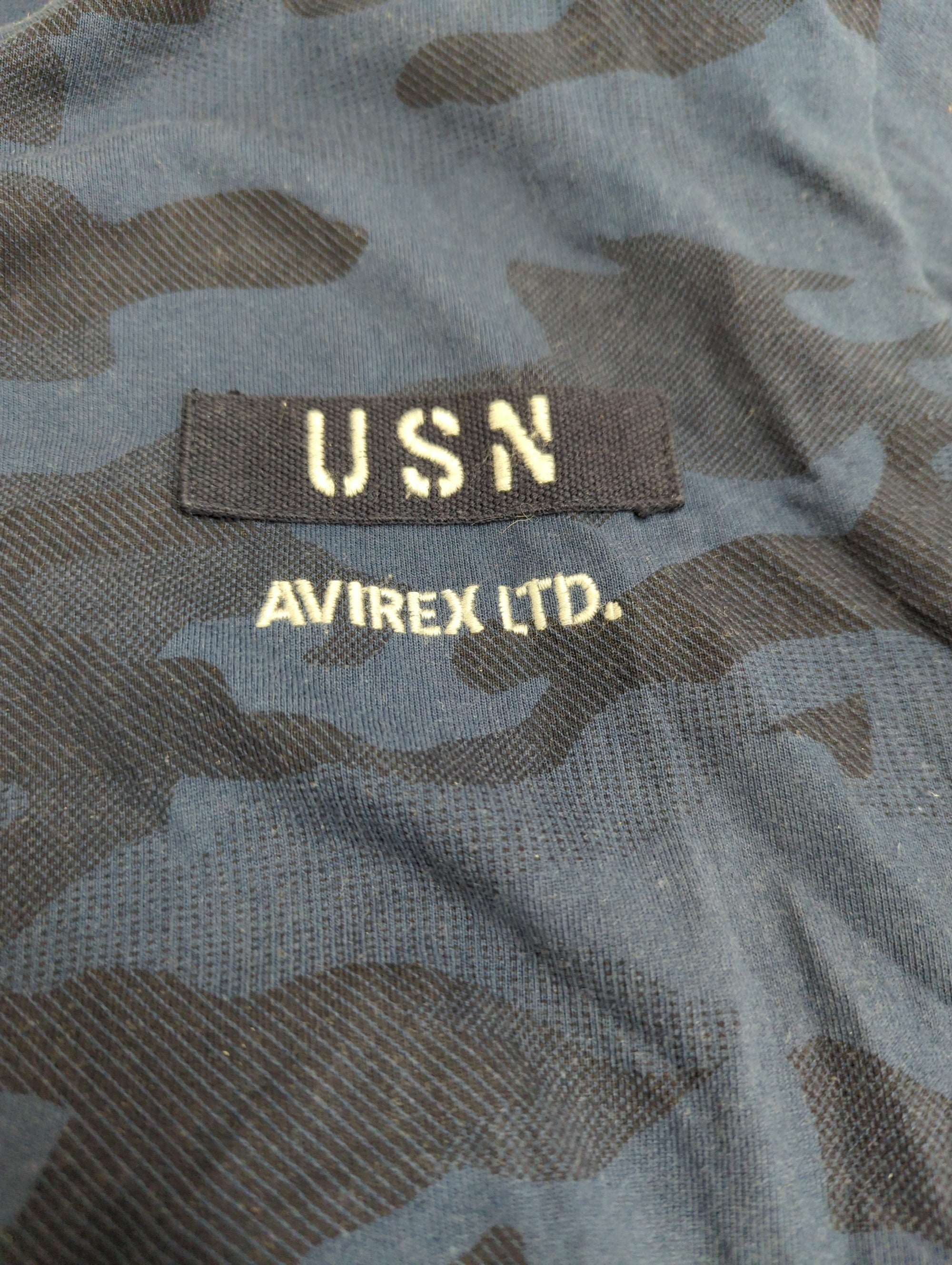 AVIREX / CAMO STENCIL T-SHIRT VERTICAL BREAK / カモ ステンシル Tシャツ バーティカル ブレイク /