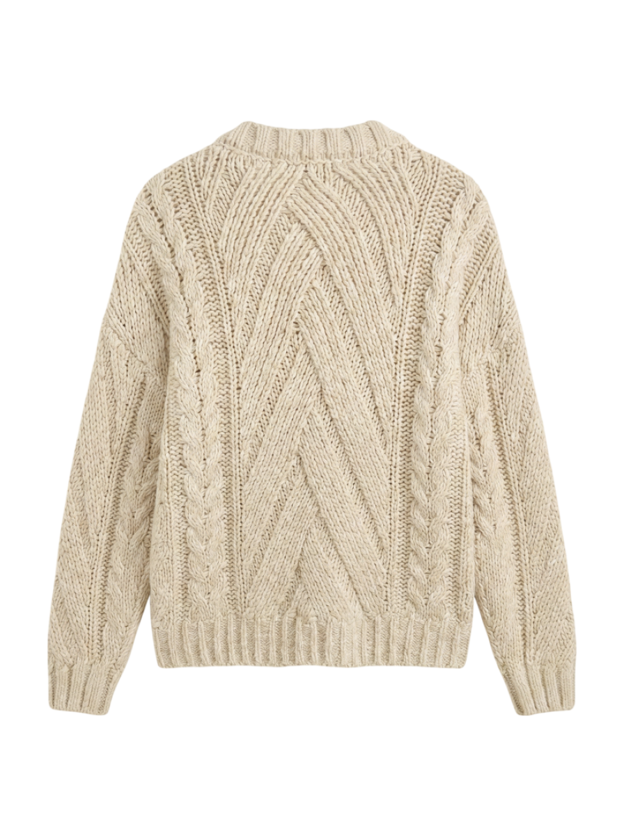 AVIREX / FOIL PRINT KNIT TOPS/箔プリントニットトップス