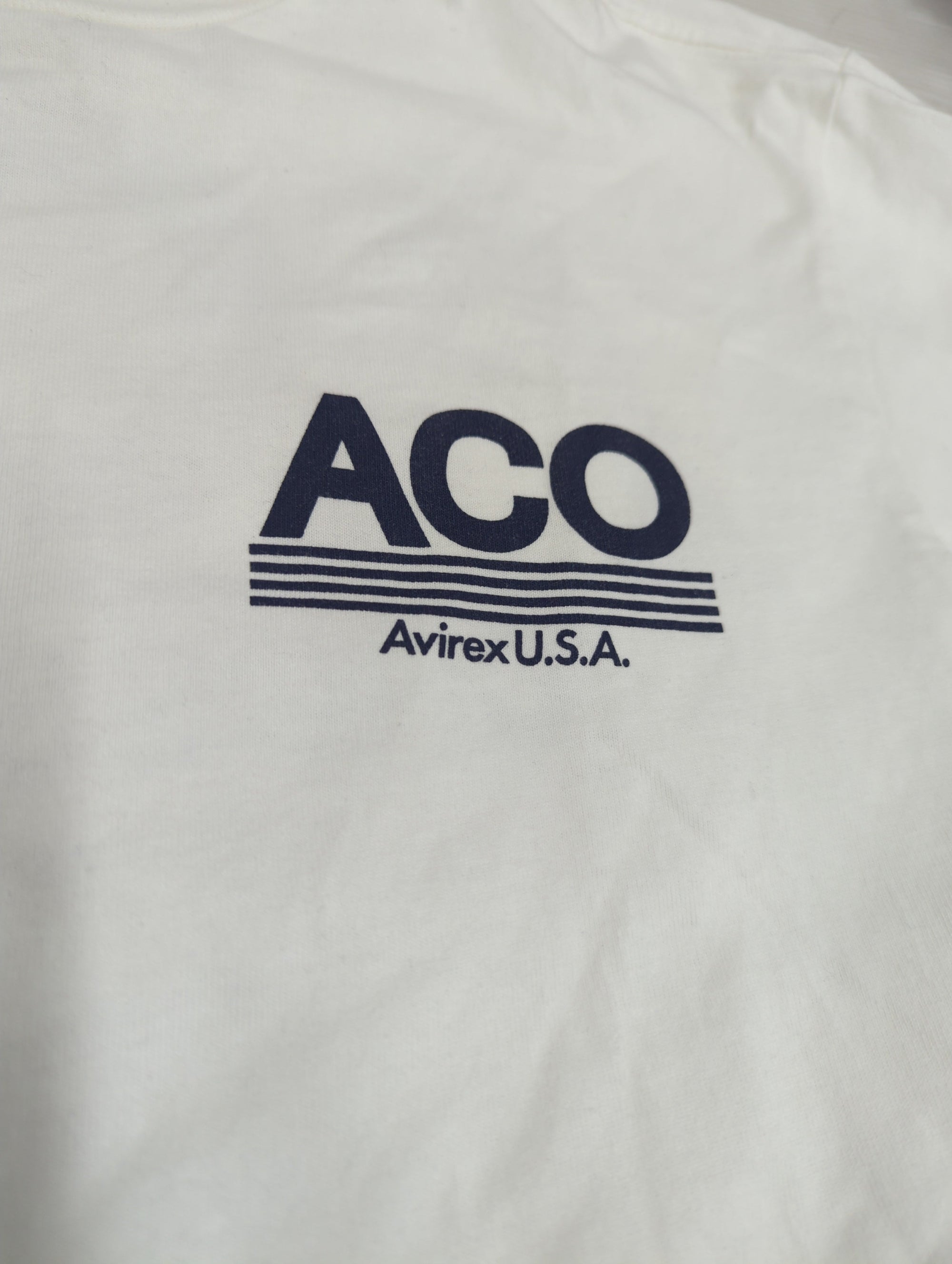 AVIREX / 《CROSSOVER》LINE T-SHIRT / クロスオーバー ライン Tシャツ / AVIREX / アヴィレックス