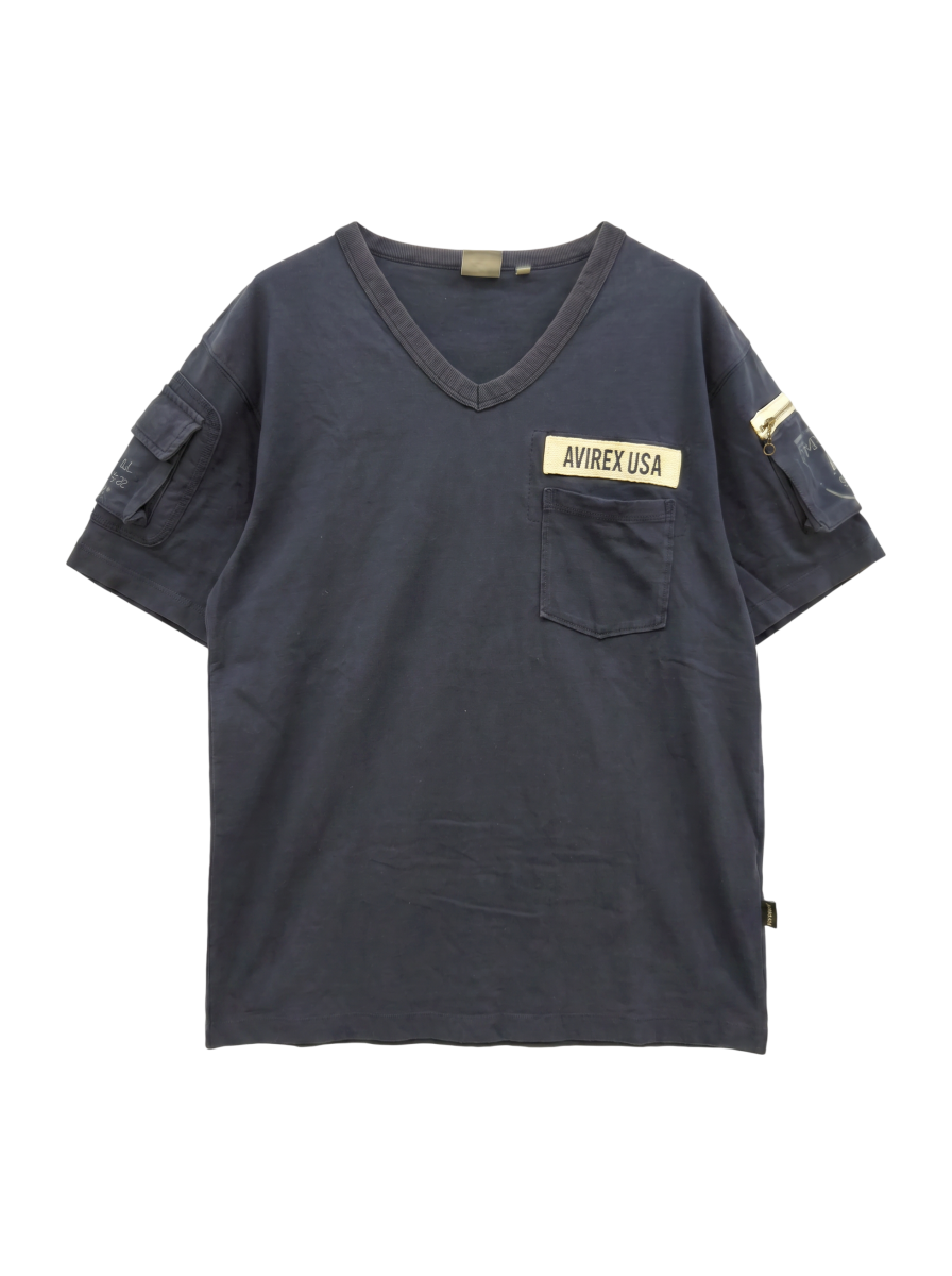 【AWテスト】AVIREX / 半袖Tシャツ (コピー)