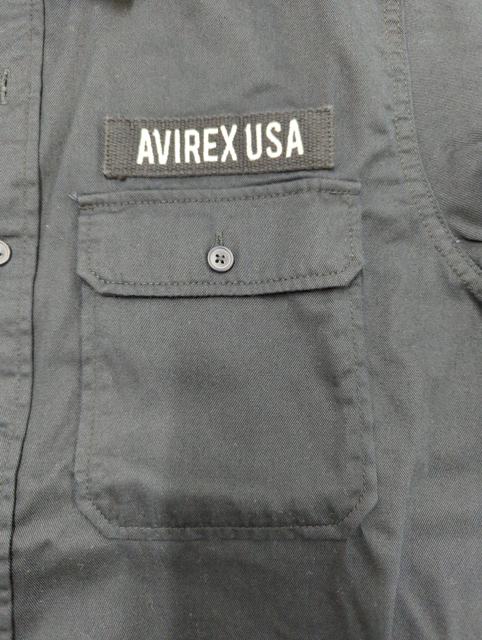 AVIREX / BASIC FATIGUE L/S SHIRT/長袖 ファティーグ シャツ
