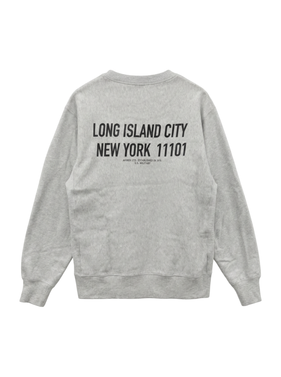 AVIREX / アーミー トレーニング クルー スウェット / ARMY TRAINING CREW SWEAT