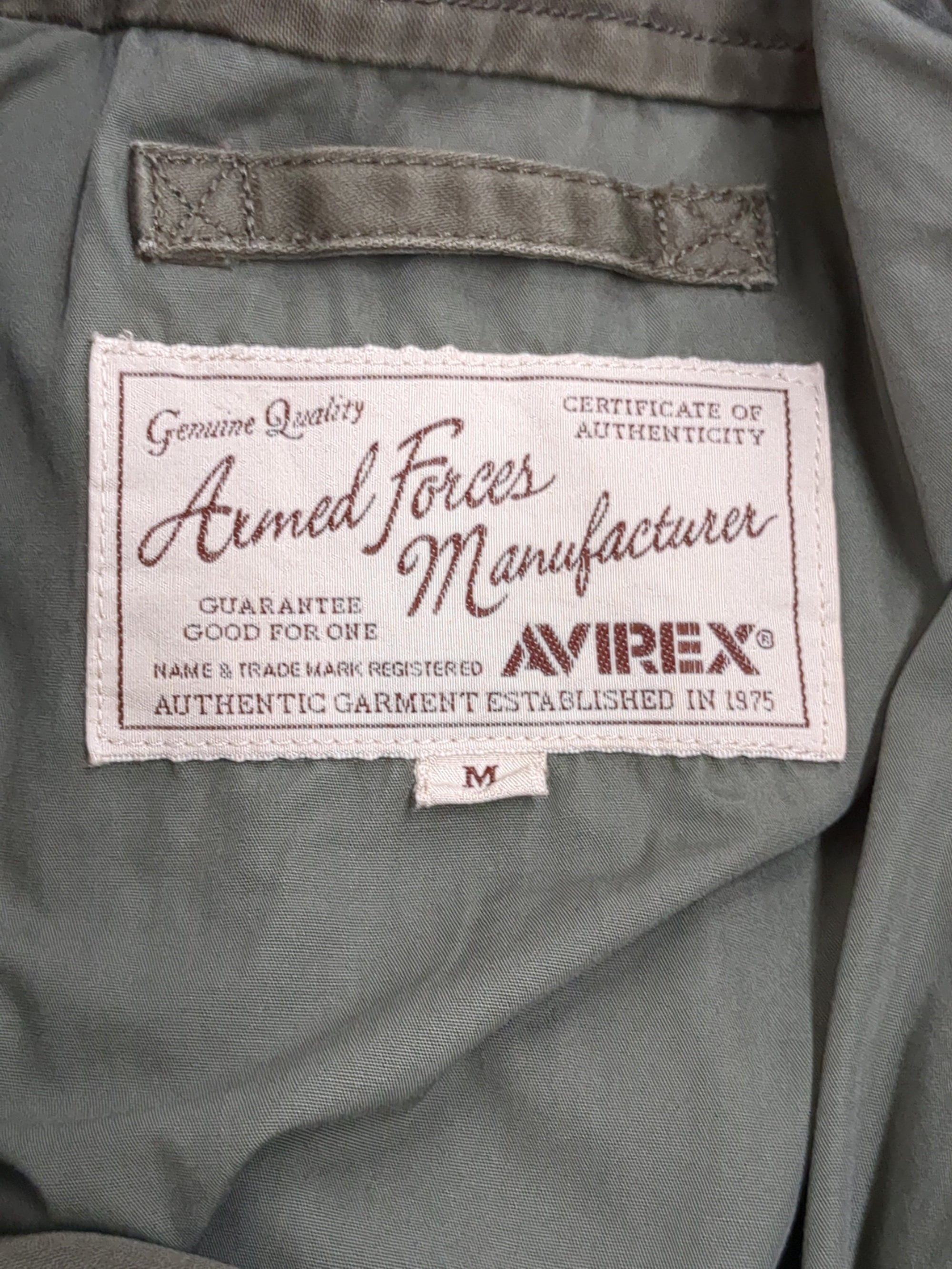 AVIREX / AVIREX/アヴィレックス/メンズ ベーシックM-65ジャケット/M-65 JACKET
